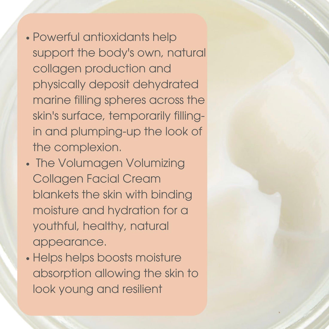 Consult Beaute Volumagen Volumizing Collagen Facial Cream - 1.7 oz