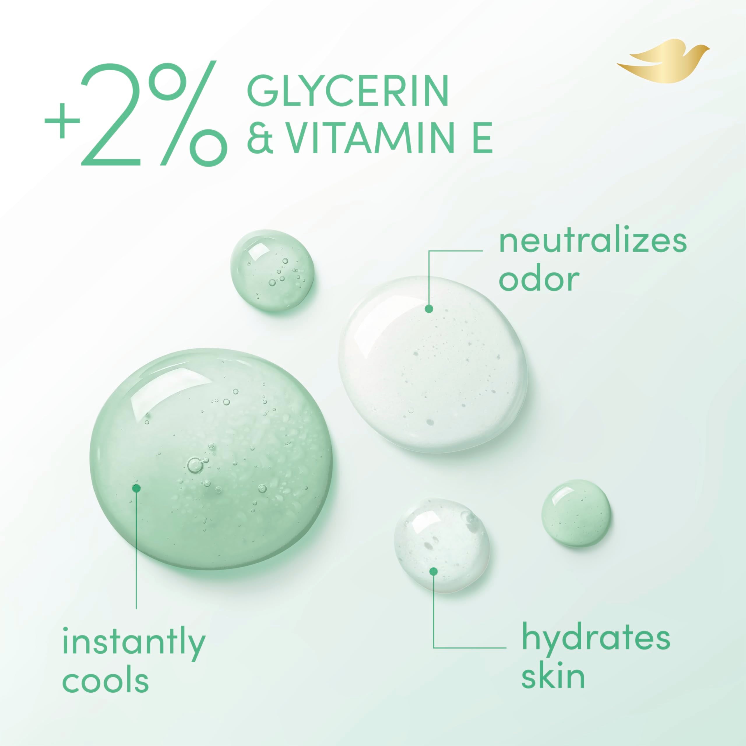 Dove Whole Body Deodorant Cooling Spray Sage & Lavender Aluminum Free 4oz