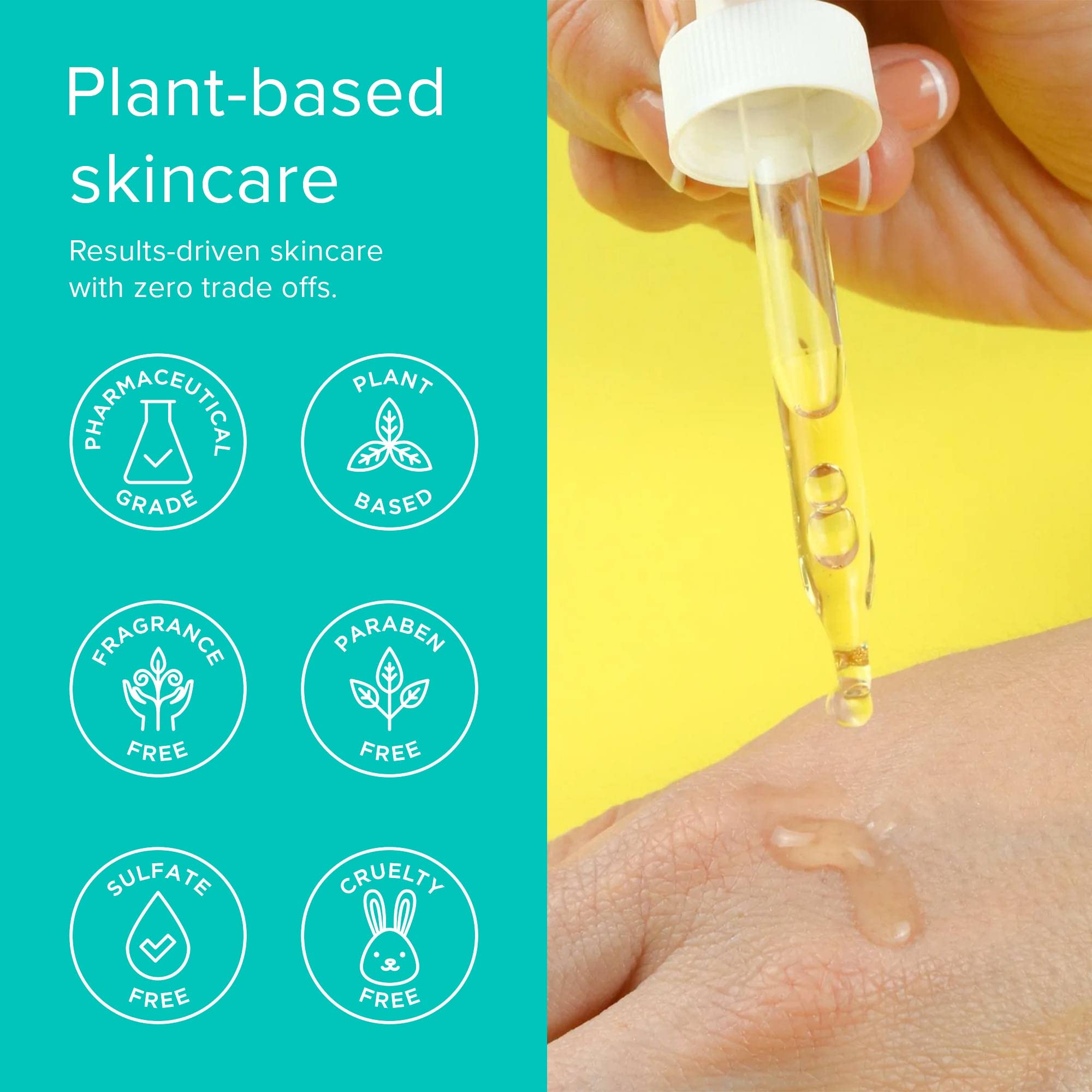 ClarityRx Take Care Daily, Plant Based Antioxidant Serum with Red Tea for All Skin Types, Hydrates & Protects Skin, Paraben Free, Natural Skin Care (1 fl oz)