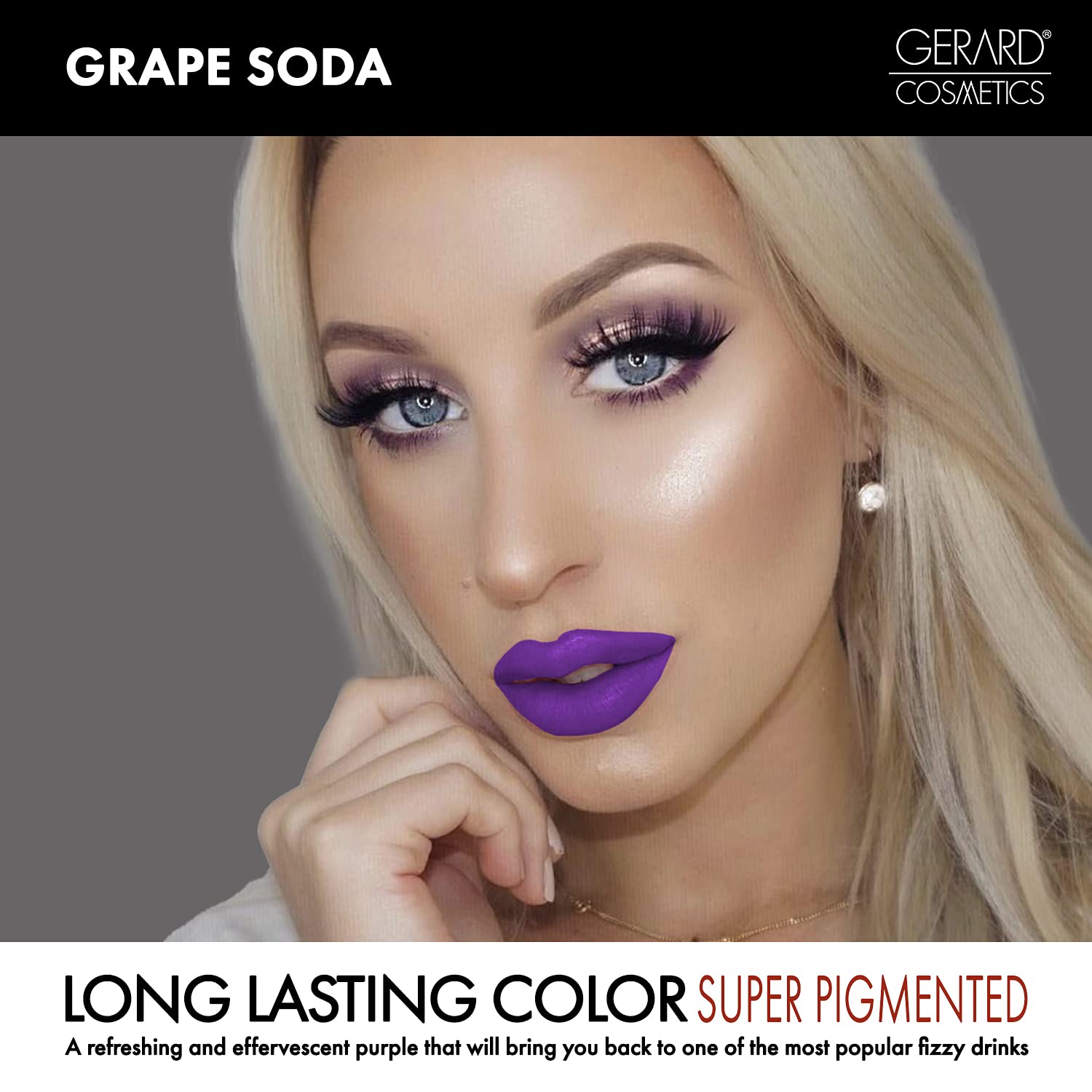 Gerard Cosmetics Lip Stick Grape Soda Lipstick By
