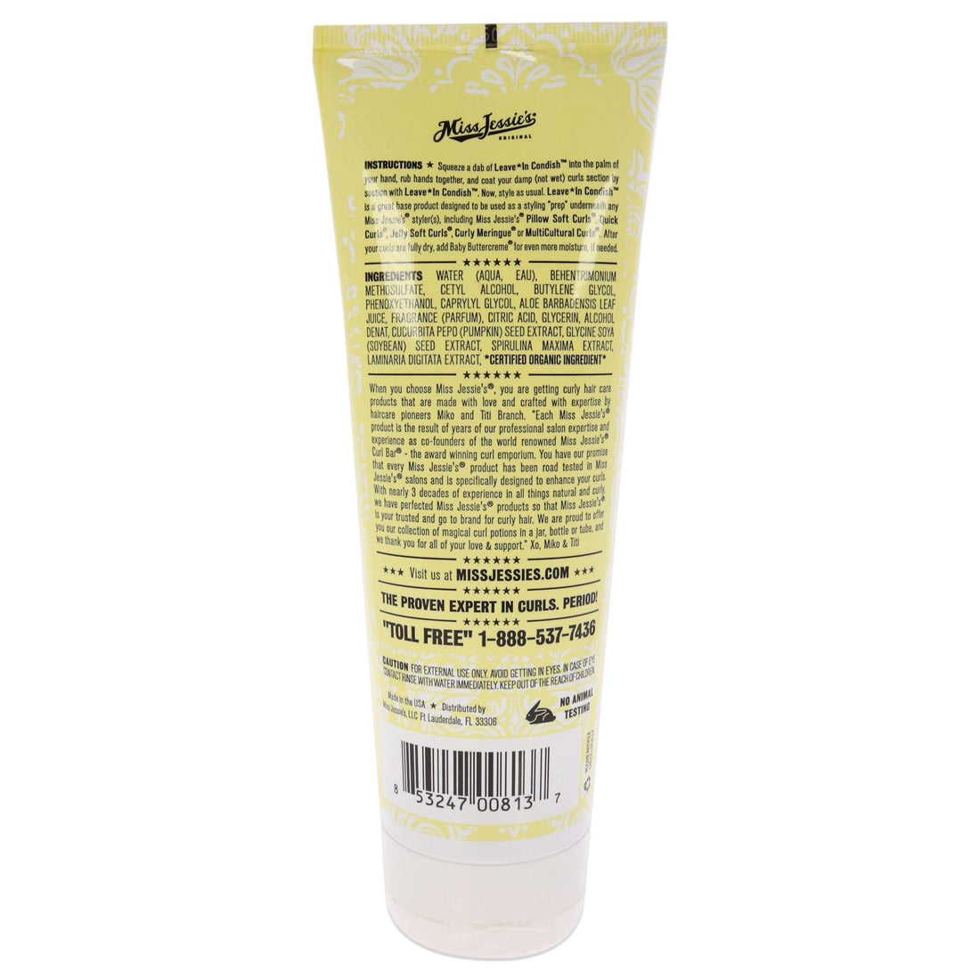 Miss Jessies Leave in Condish Unisex Conditioner 8.5 oz
