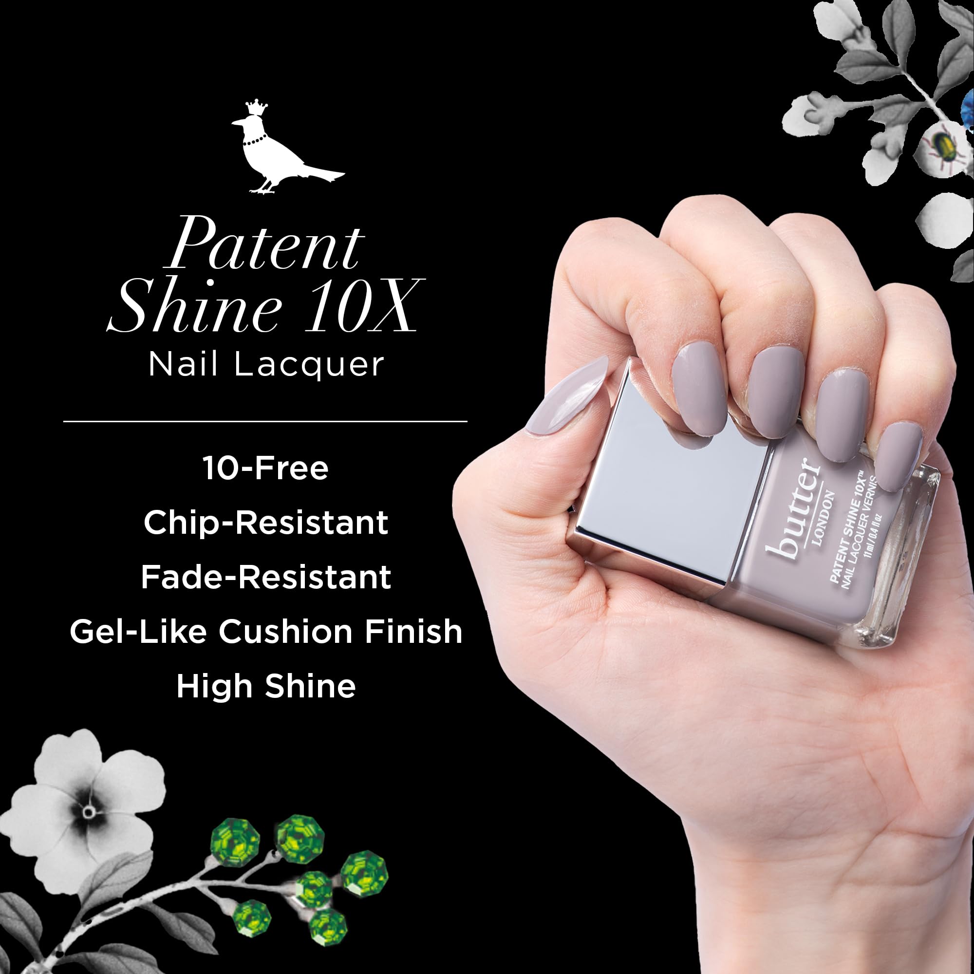 Butter London Patent Shine 10X Nail Lacquer - Ta-Ta!