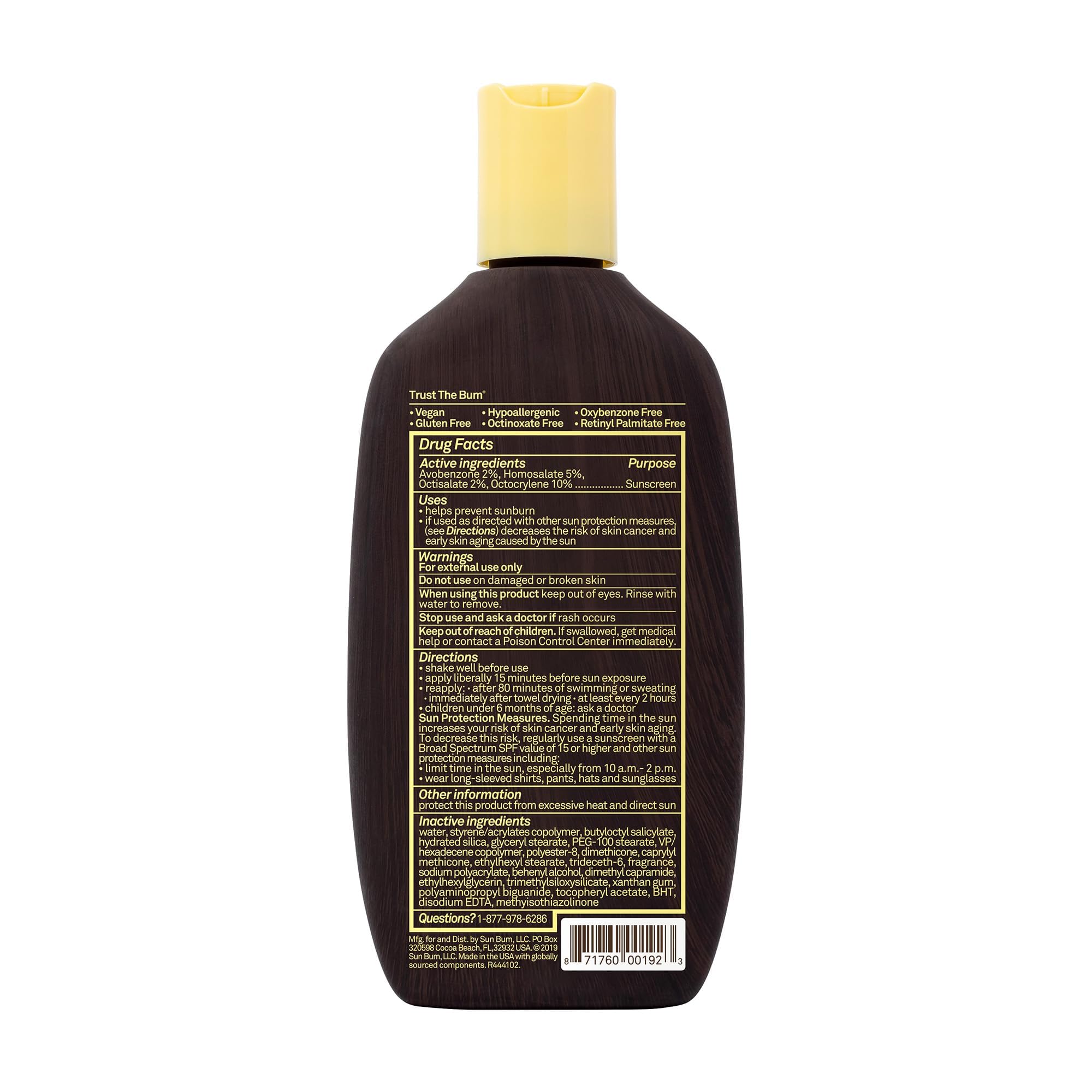 Sun Bum Lotion Sunscreen (SPF 15)