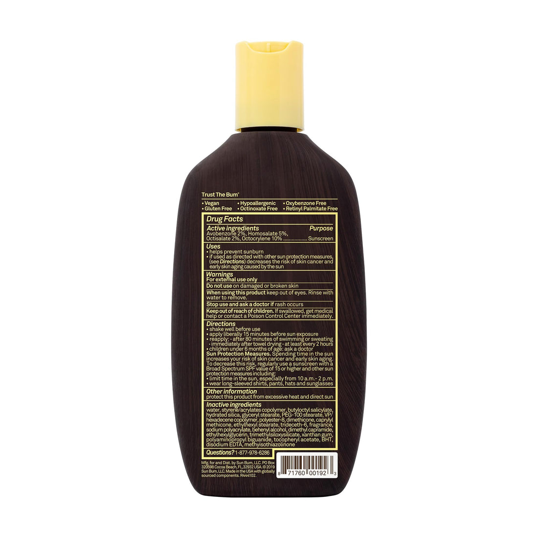 Sun Bum Lotion Sunscreen (SPF 15)