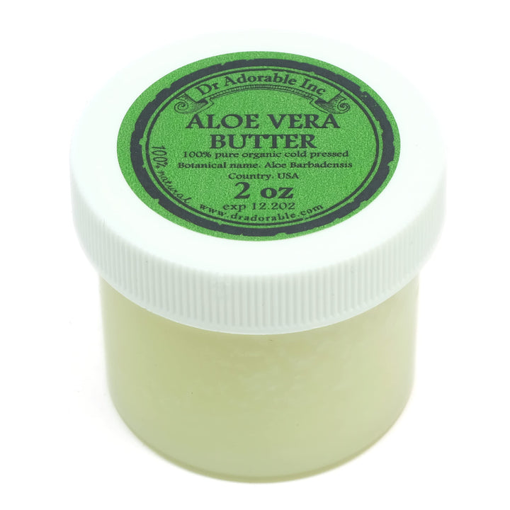 Dr Adorable - 2 oz - Aloe Vera Butter - Pure Natural Premium Organic Cold Pressed