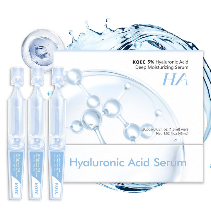 5% Hyaluronic Acid Serum, Ultra Hydrating Serum, Nature Perfection Hyaluronic Acid for Face Serums Hydrated, Anti-Aging, Rejuvenates Skin (1.52 Fl Oz (Pack of 1))