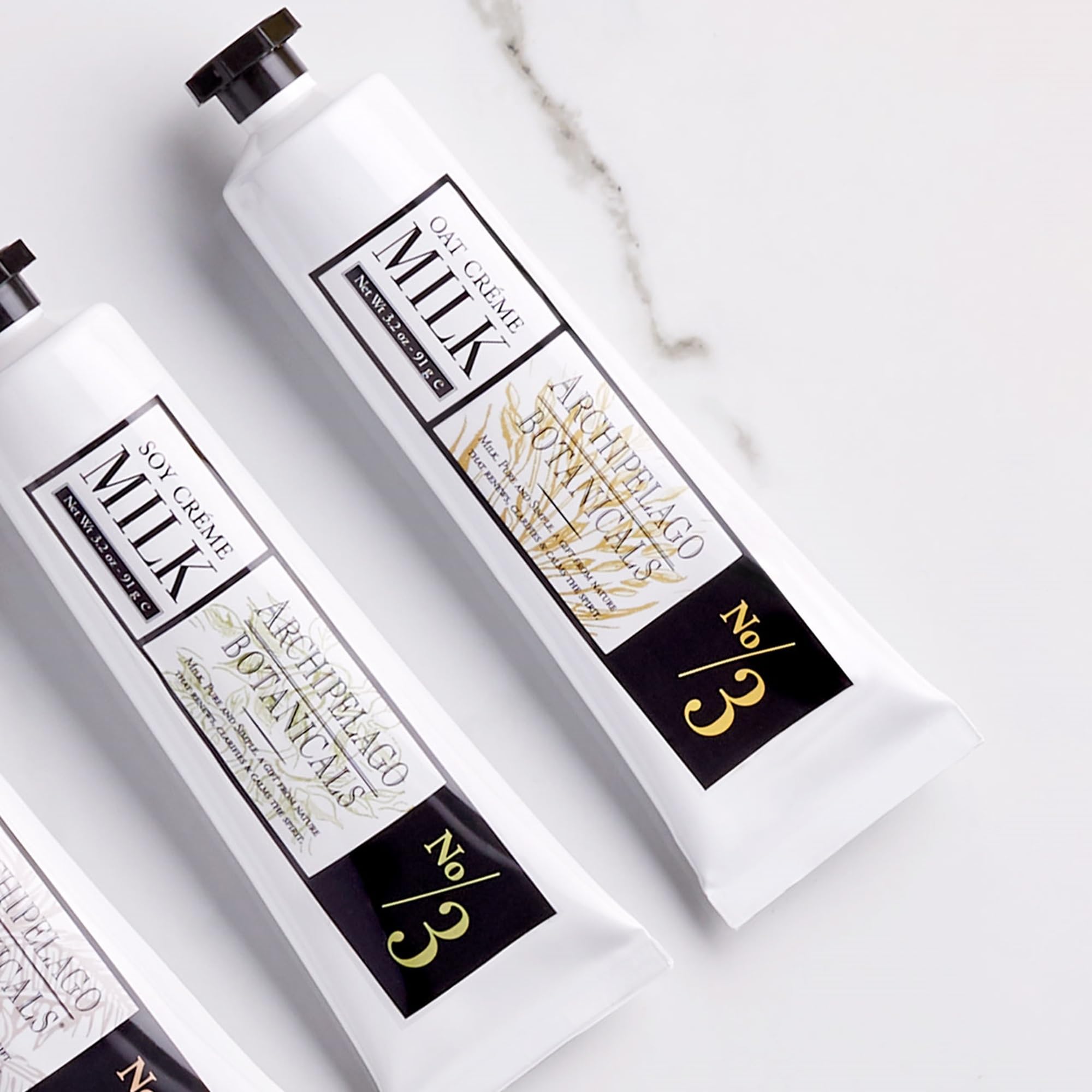 Archipelago Botanicals Oat Milk Body Creme Tube 3.2 oz cream