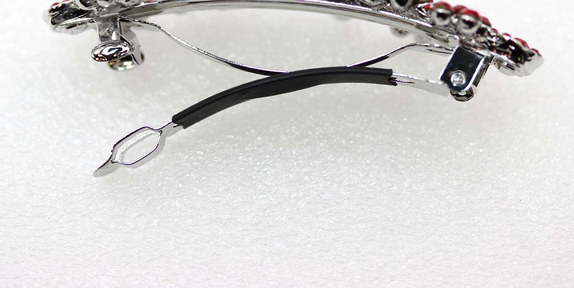 Faship Gorgeous Emerald Green Crystal Hair Barrette Clip