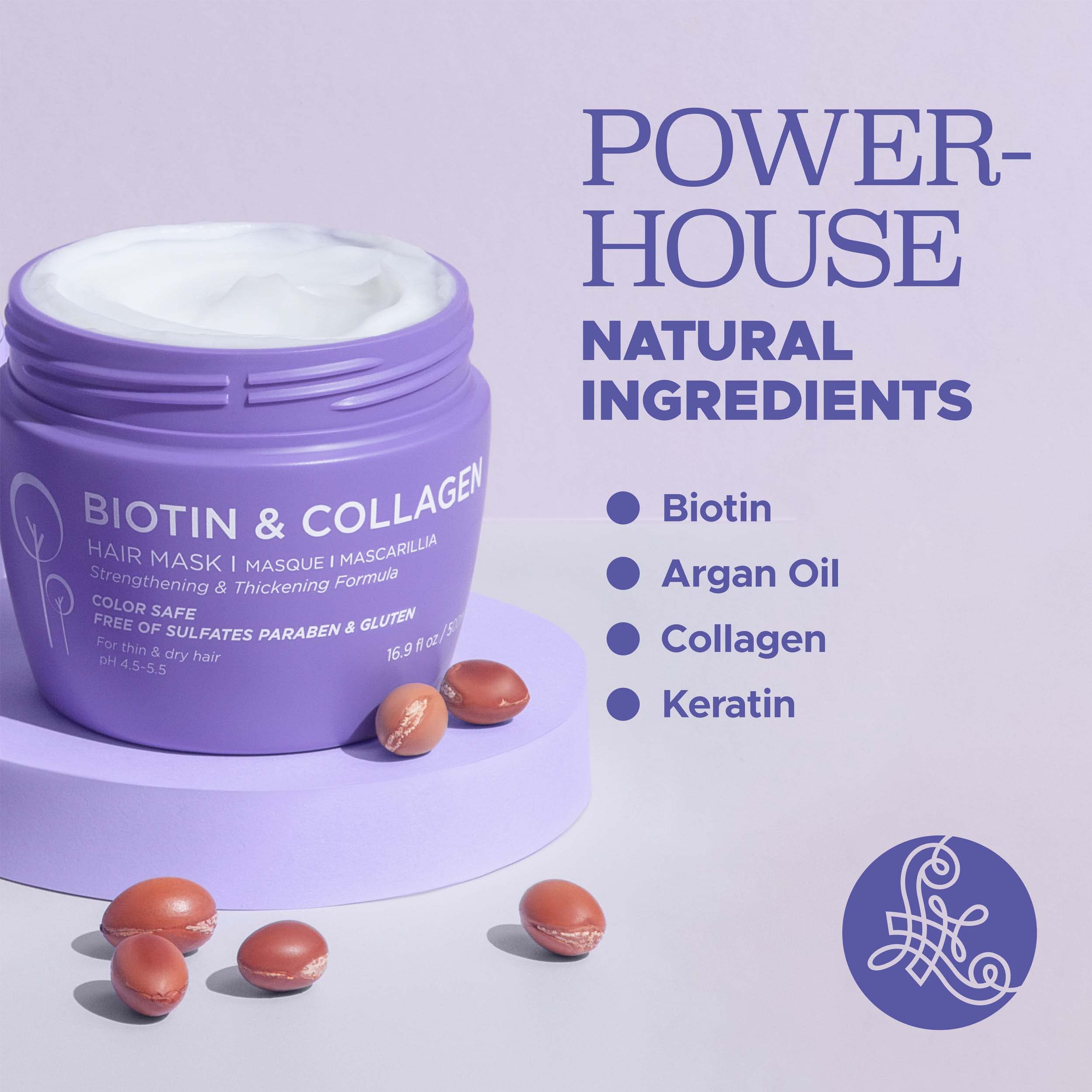 Luseta Biotin & Collagen Hair Mask 16.9 oz