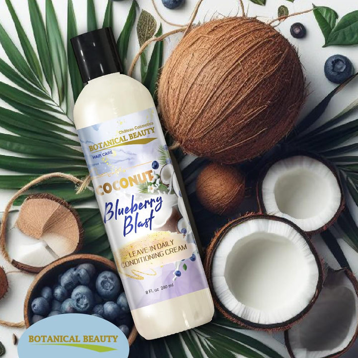 Botanical Beauty Coconut Blueberry Blast Leave-In Conditioner (8 Fl. Oz.)