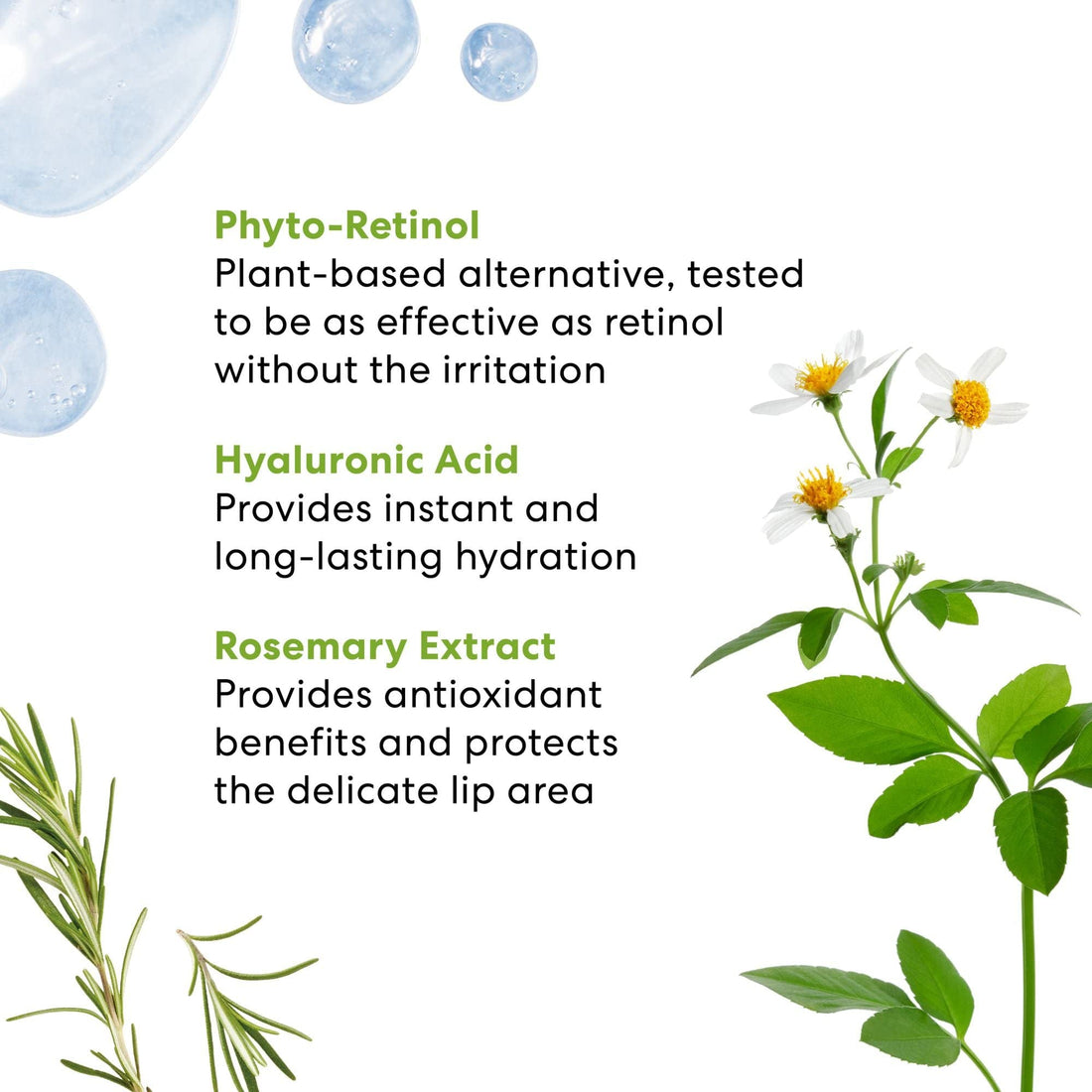 bareMinerals Ageless Phyto-Retinol Lip Treatment with Plant-Based Retinol Alternative + Hyaluronic Acid, Ultra-Hydrating Lip Balm, Vegan