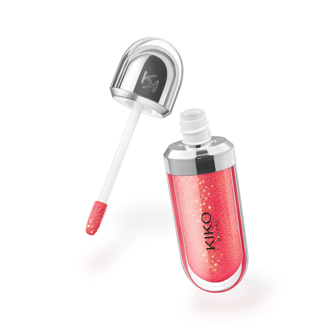 Kiko MILANO - 3d Hydra Lip Gloss Softening Lipgloss for a 3D Look | 13 Colors | Cruelty Free | Non-Comedogenic | Professional Makeup | Made in Italy (Golden Red)