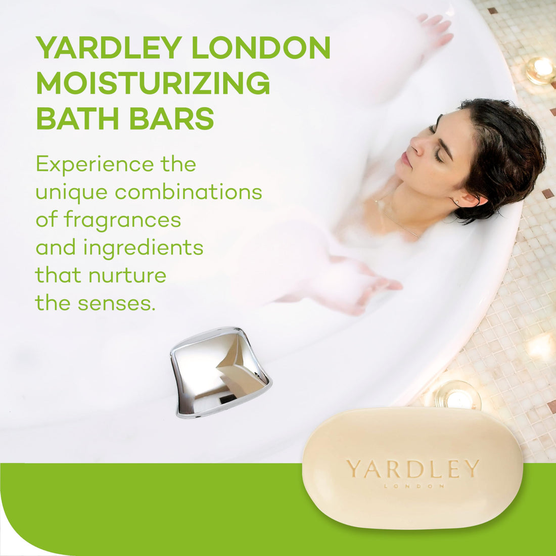 Yardley Fresh Aloe With Cucumber Essence Bar Soap Soap Unisex By, 4.25 Ounce (Packaging May Vary)