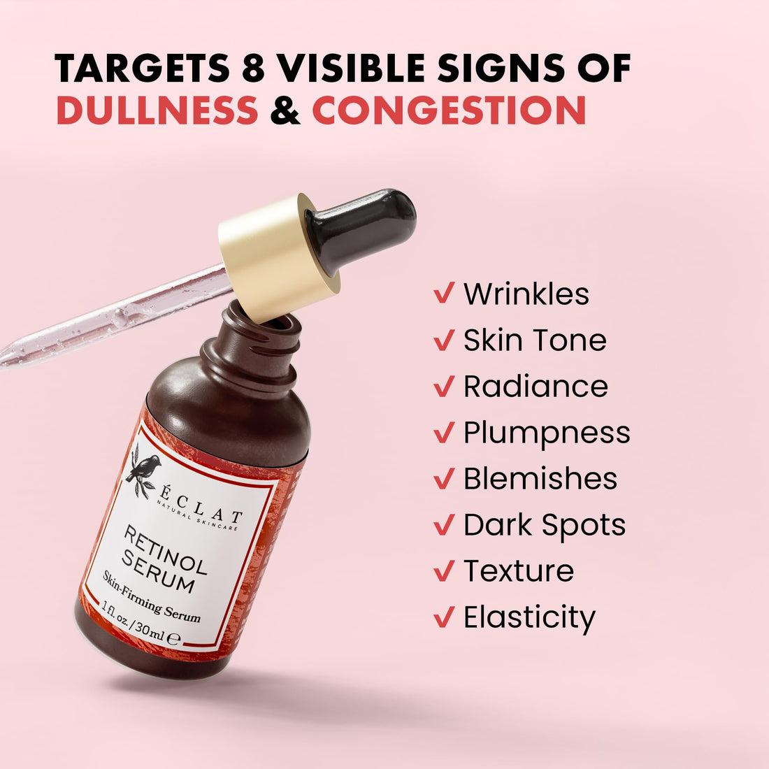 Retinol Serum for Face - 2.5% Resurfacing Retinol Serum - Dark Spot Scar Treatment Serum Retinol Face Serum Ordinary Serum Retin A Anti Wrinkle Serum Retnol Facial Retinol Serum