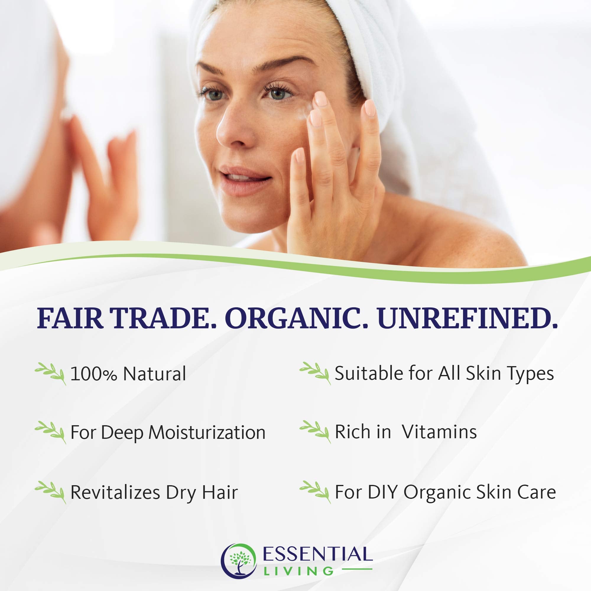 Essential Living: Unrefined Mango Butter - For Raw and Organic Lip Balms, Body Lotion, Body Butter, Body Scrub and Organic Soap Making - 16-oz. Jar - 100% Natural