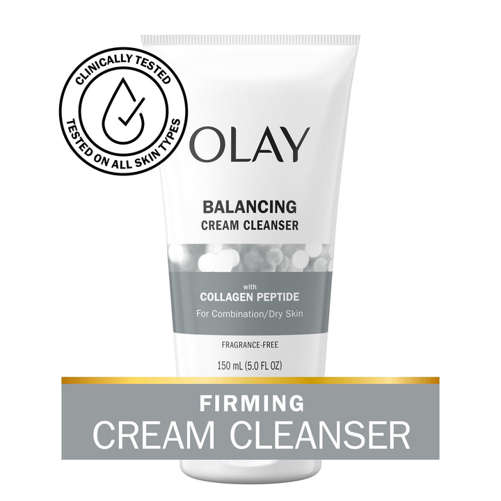 Olay Regenerist Collagen Peptide 24, Face Wash, Fragrance-Free, 150 mL