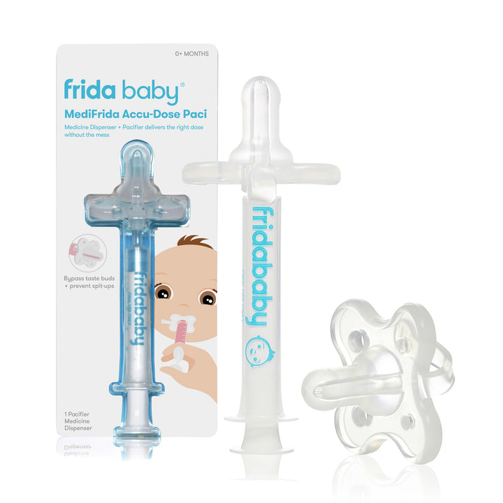 Frida Baby Medicine Dispenser, Medi Frida Baby Medicine Syringe & Accu-Dose Pacifier for Mess & Fuss Free Use