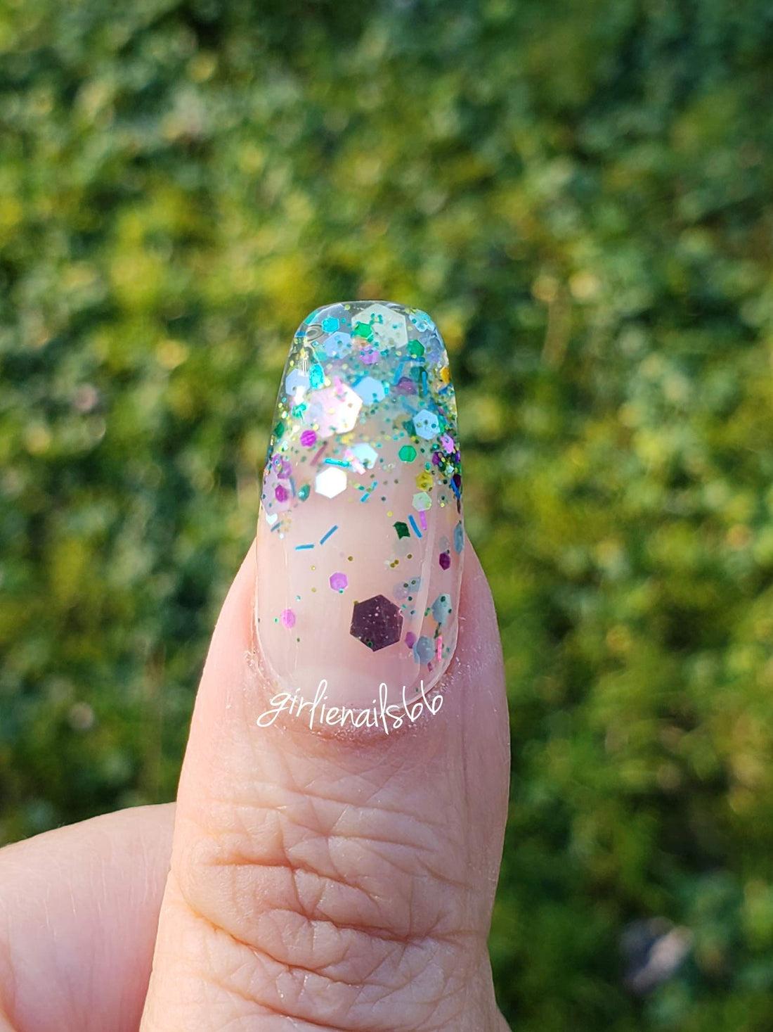 AIMEILI Clear Builder Gel Nail Extension, 30ml 1oz Nail Enhancement Gel Nail Polish