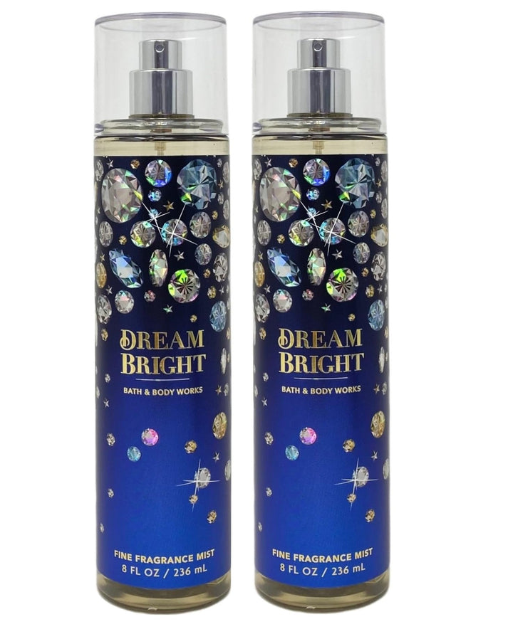Bath And Body Works Fine Fragrance Mist (Dream Bright, 2 Pack)