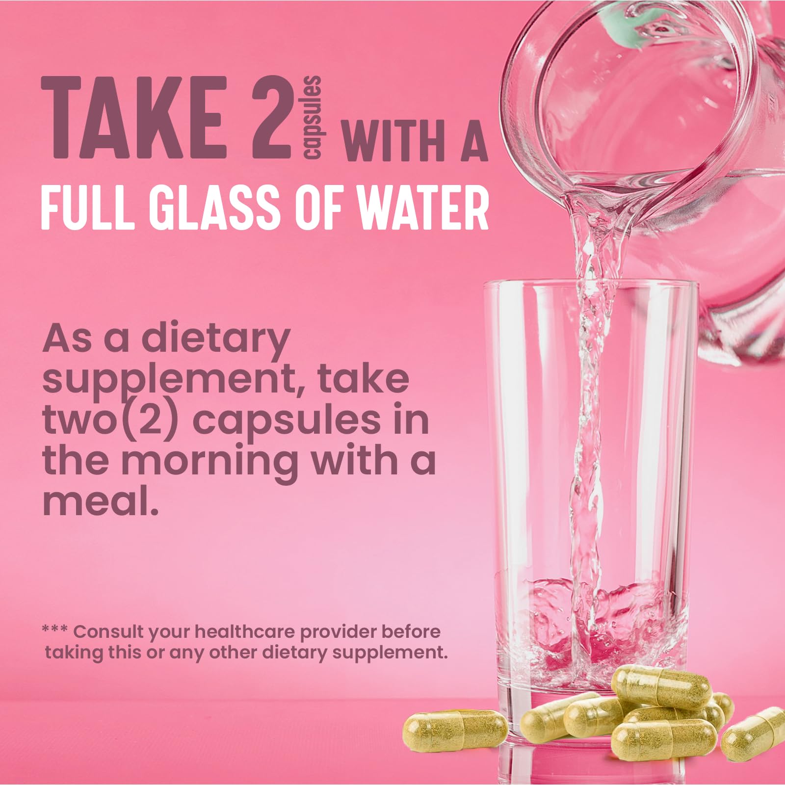 MAX FIT Women's Multivitamin – Complete Multivitamin for Women 50+ with Essential Vitamins A, B, C, D, E, Calcium & Iron – Supports Energy, Mood, Hair, Skin, Nails & Overall Health – 60 Capsules