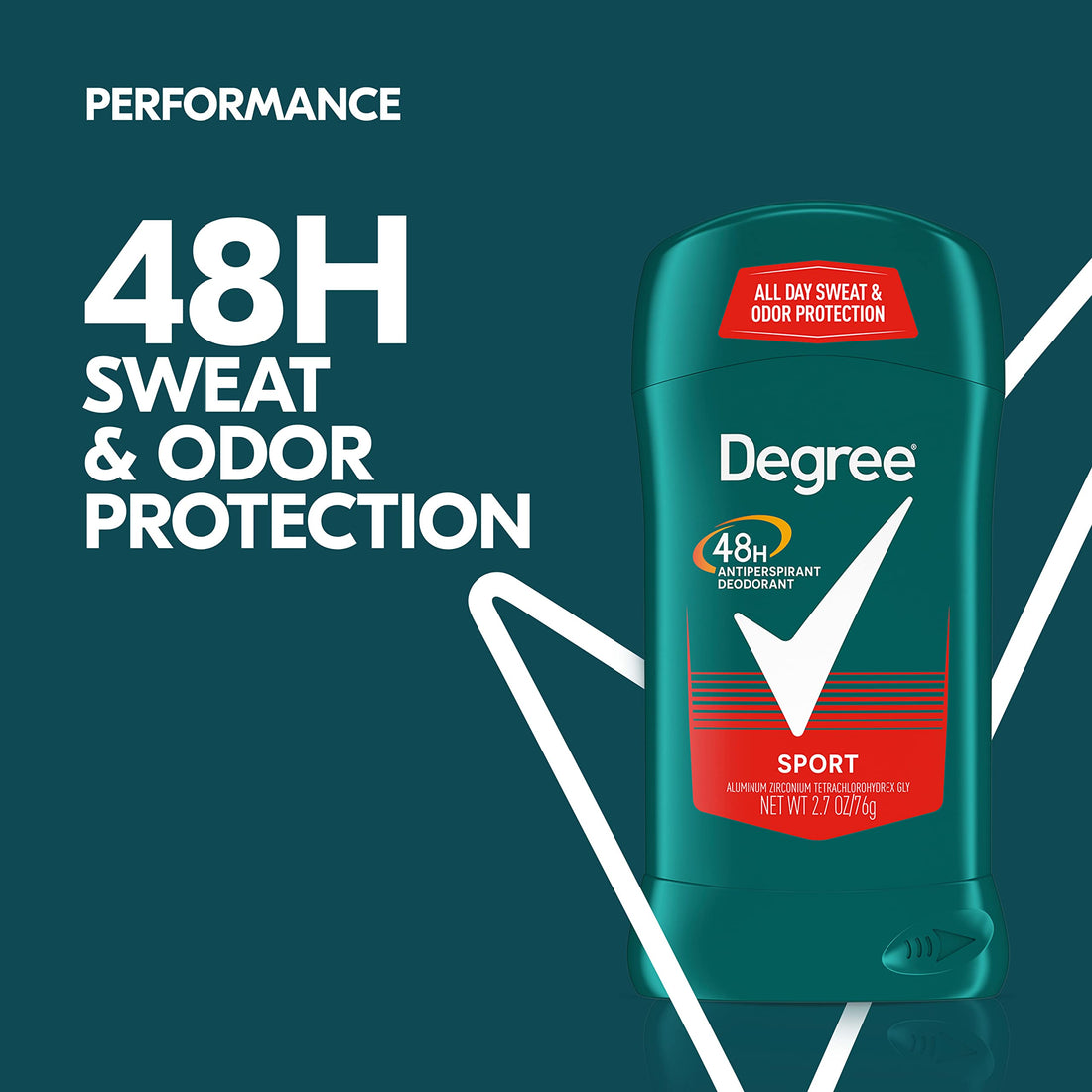 Degree Men Dry Protection Antiperspirant, Sport 2.7 oz, 4 Count