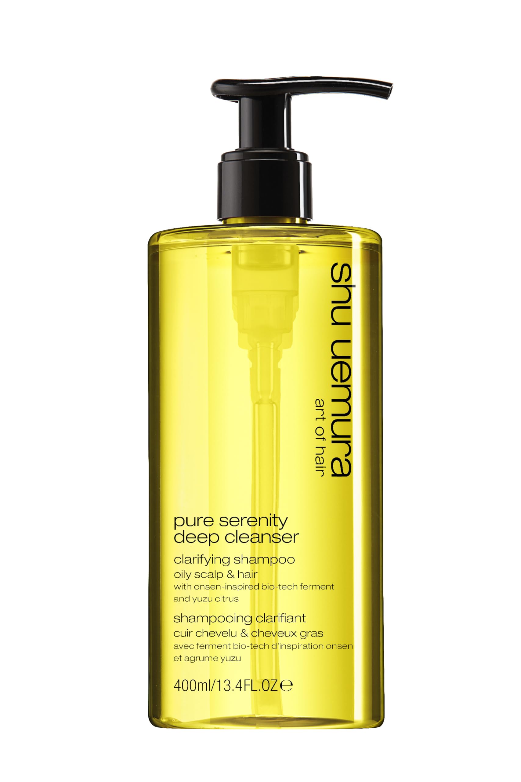 Shu Uemura Pure Serenity Clarifying Shampoo - Removes Dirt and Product Buildup, Balances and Removes Excess Oil