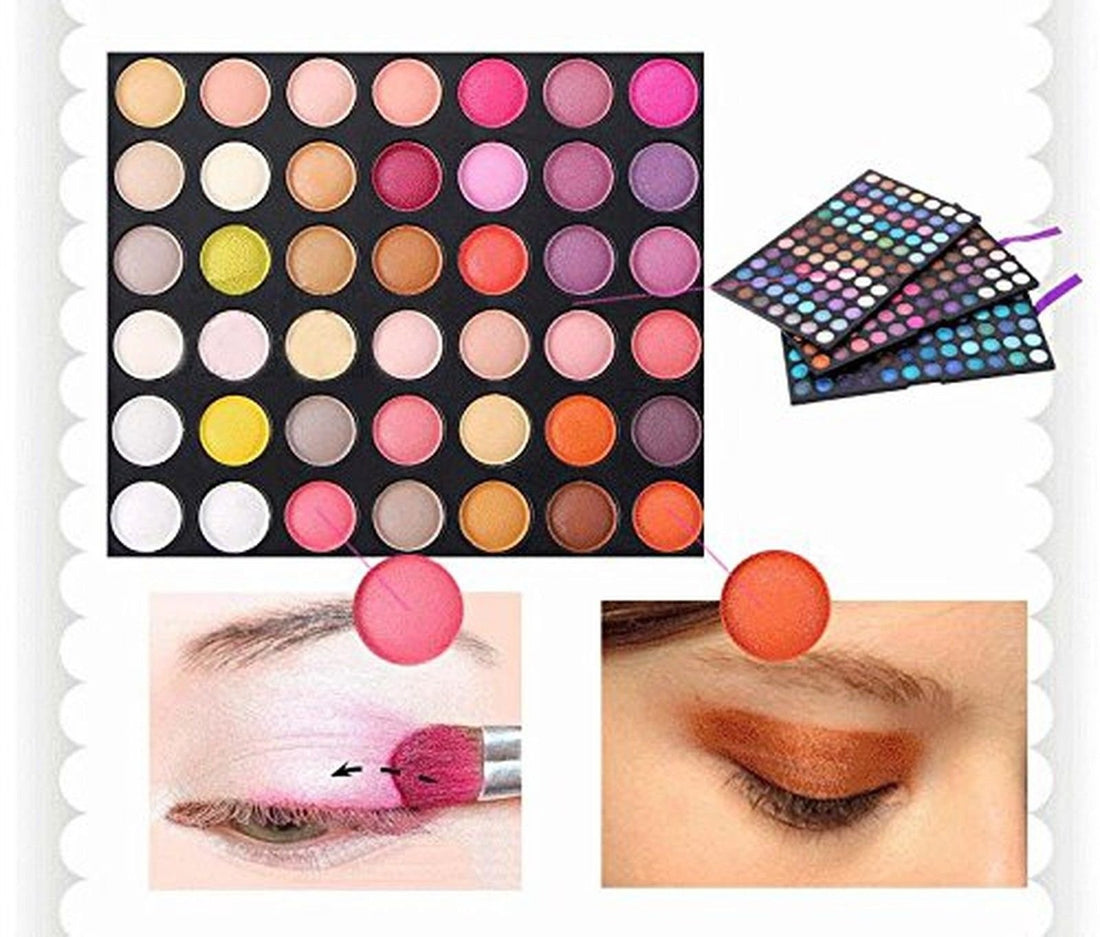 252 Full Colors Eyeshadow Pallete Professional Matte Makeup Eye Shadow Include Matte and Shimmer Colors