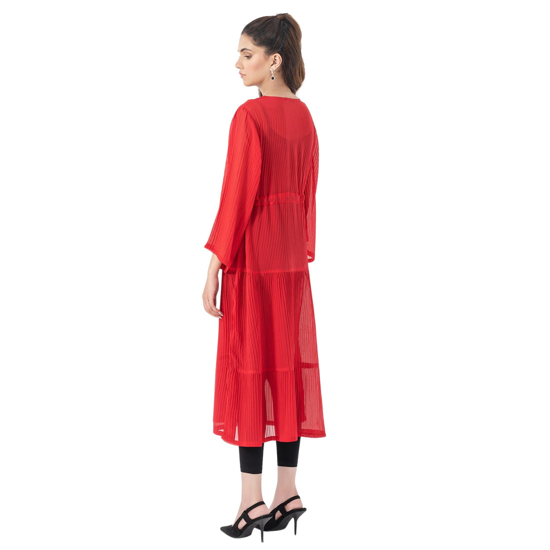 Native Women Dress Red – Elegant Casual Dress for Women, Large Size – Stylish Flowy Outfit for Everyday & Special Occasions
