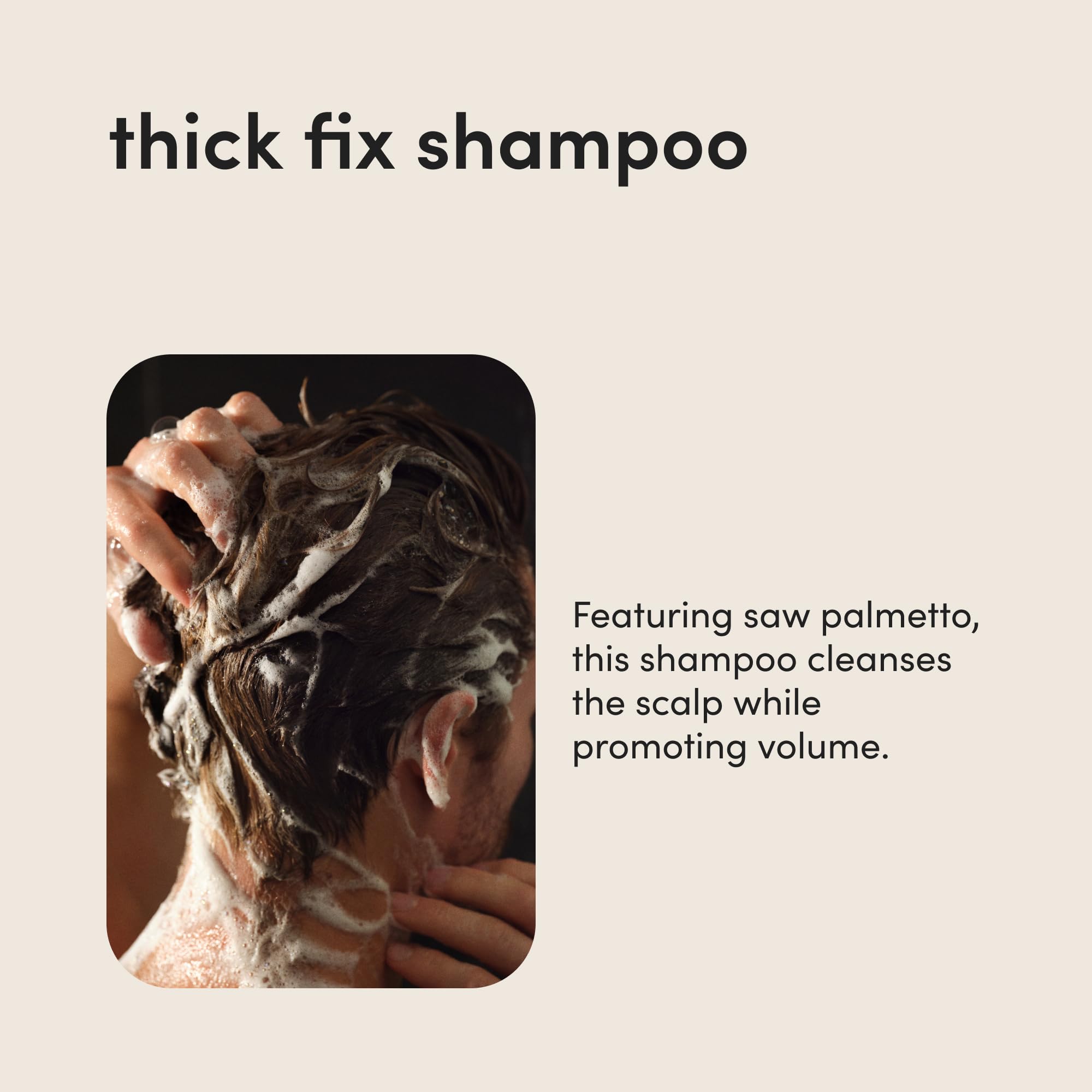 hims Thick Fix Hair Thickening Shampoo for Thinning Hair - Mens Hair Loss Shampoo with Saw Palmetto - Supports Hair Growth - No Parabens or Sulfates - 2 Pack, 6.4oz