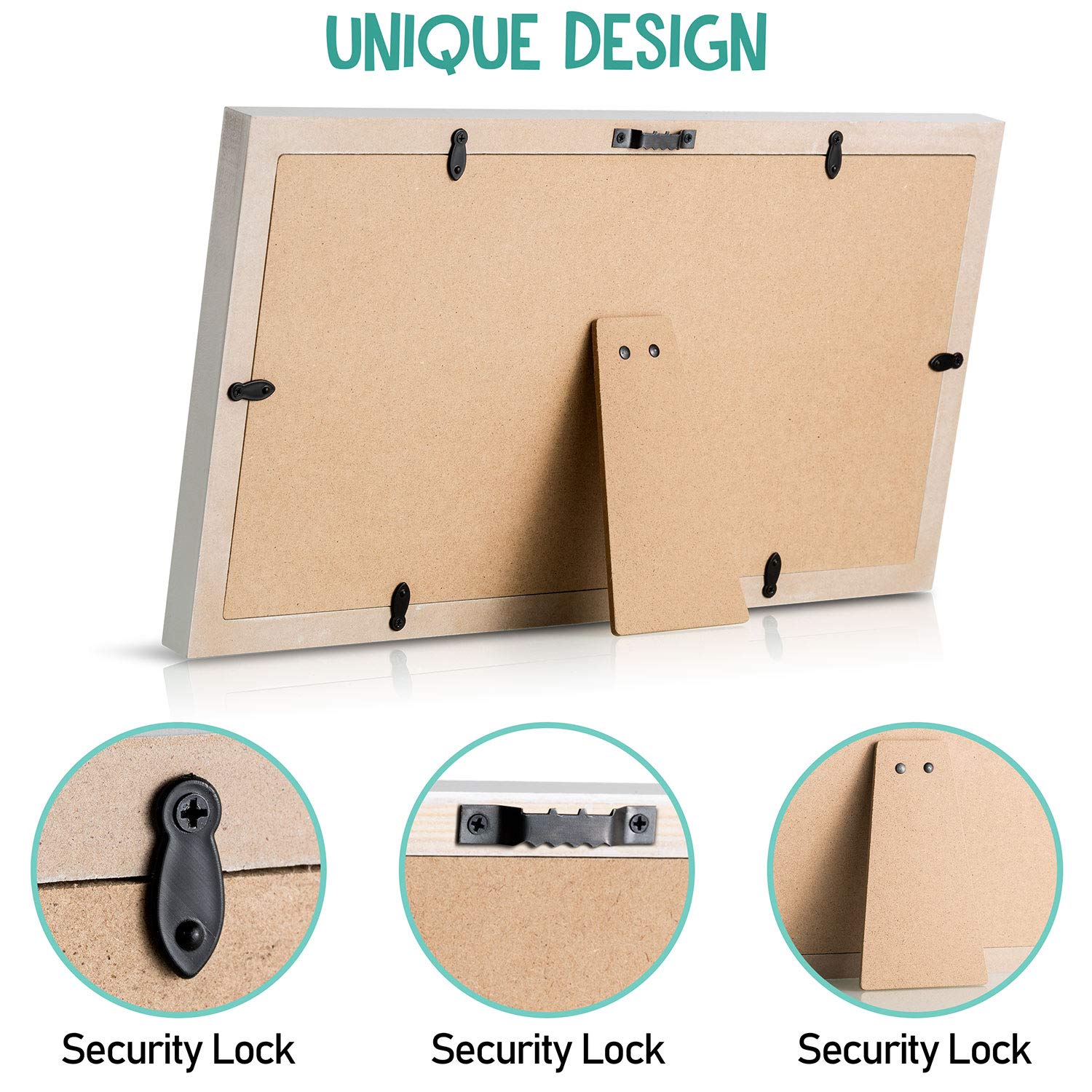Baby Hand & Footprint Kit - Nursery Memory Art Frames, 1200 Grams of Clay - Best Shower Gift for Newborns & Twins