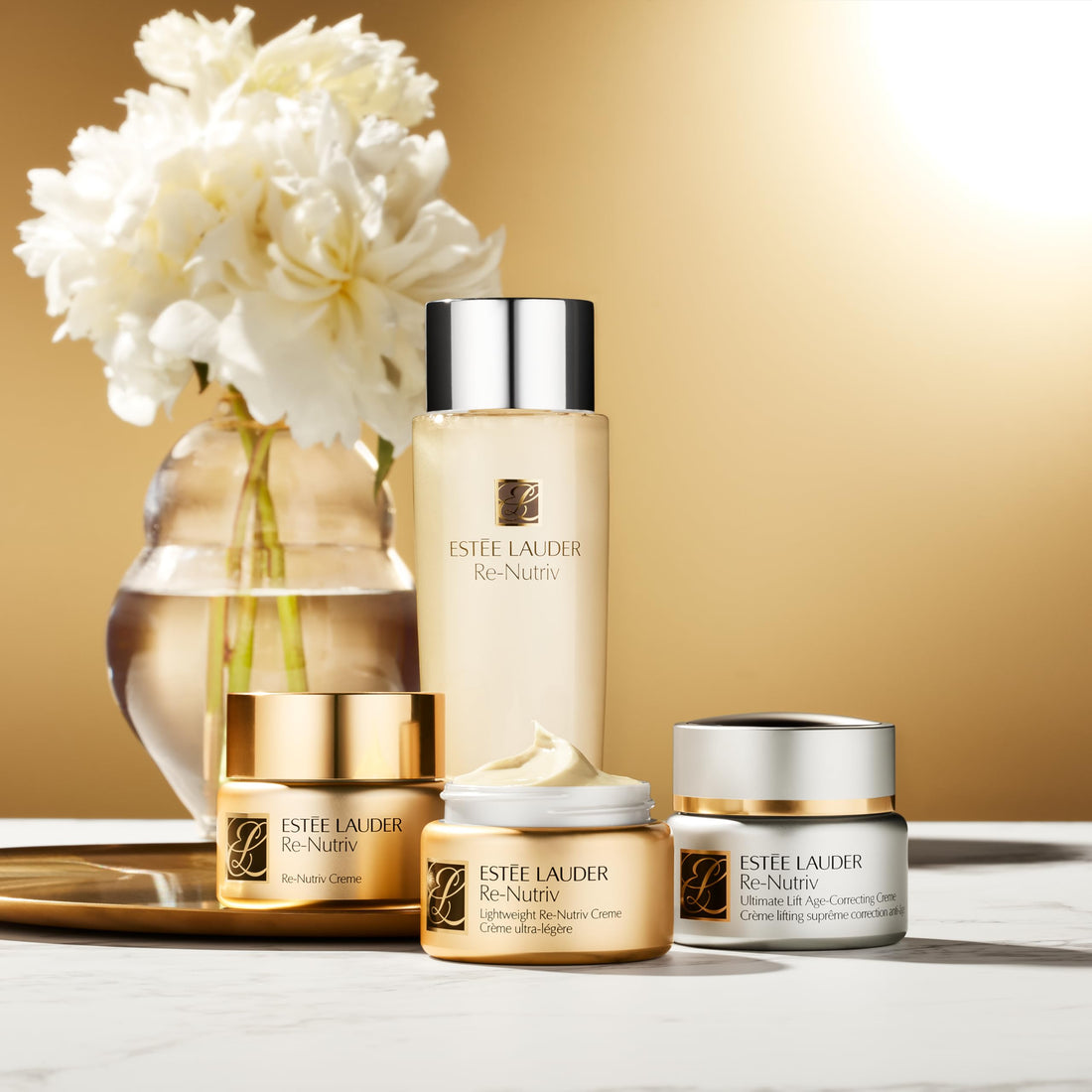 Estée Lauder Re-Nutriv Lightweight Face Moisturizer Cream | Lifting & Anti-Aging, 1.7 Ounce