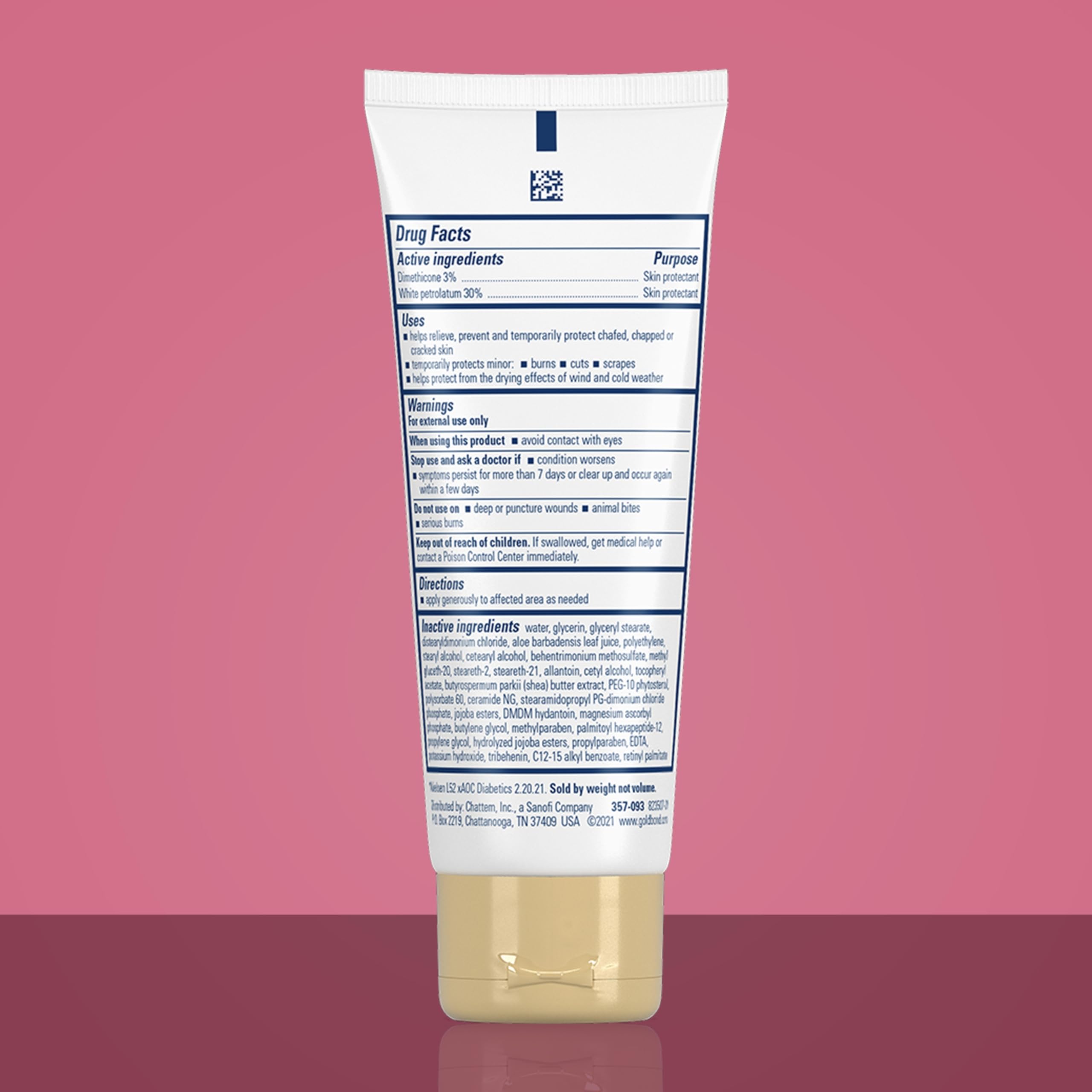 Gold Bond Medicated Diabetics' Dry Skin Relief Foot Cream, 3.4 oz., Skin Protectant