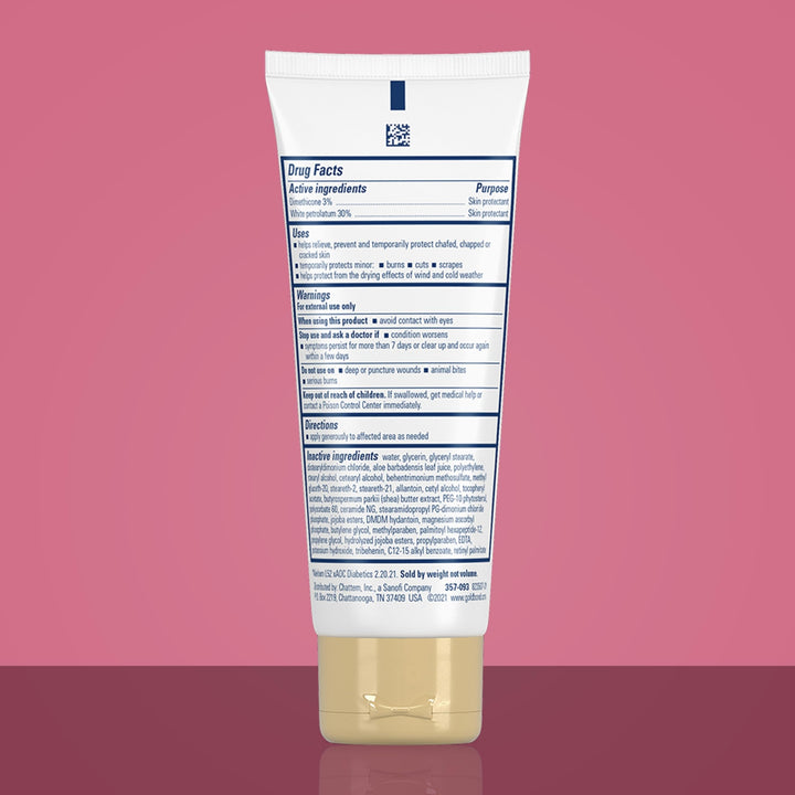 Gold Bond Medicated Diabetics' Dry Skin Relief Foot Cream, 3.4 oz., Skin Protectant