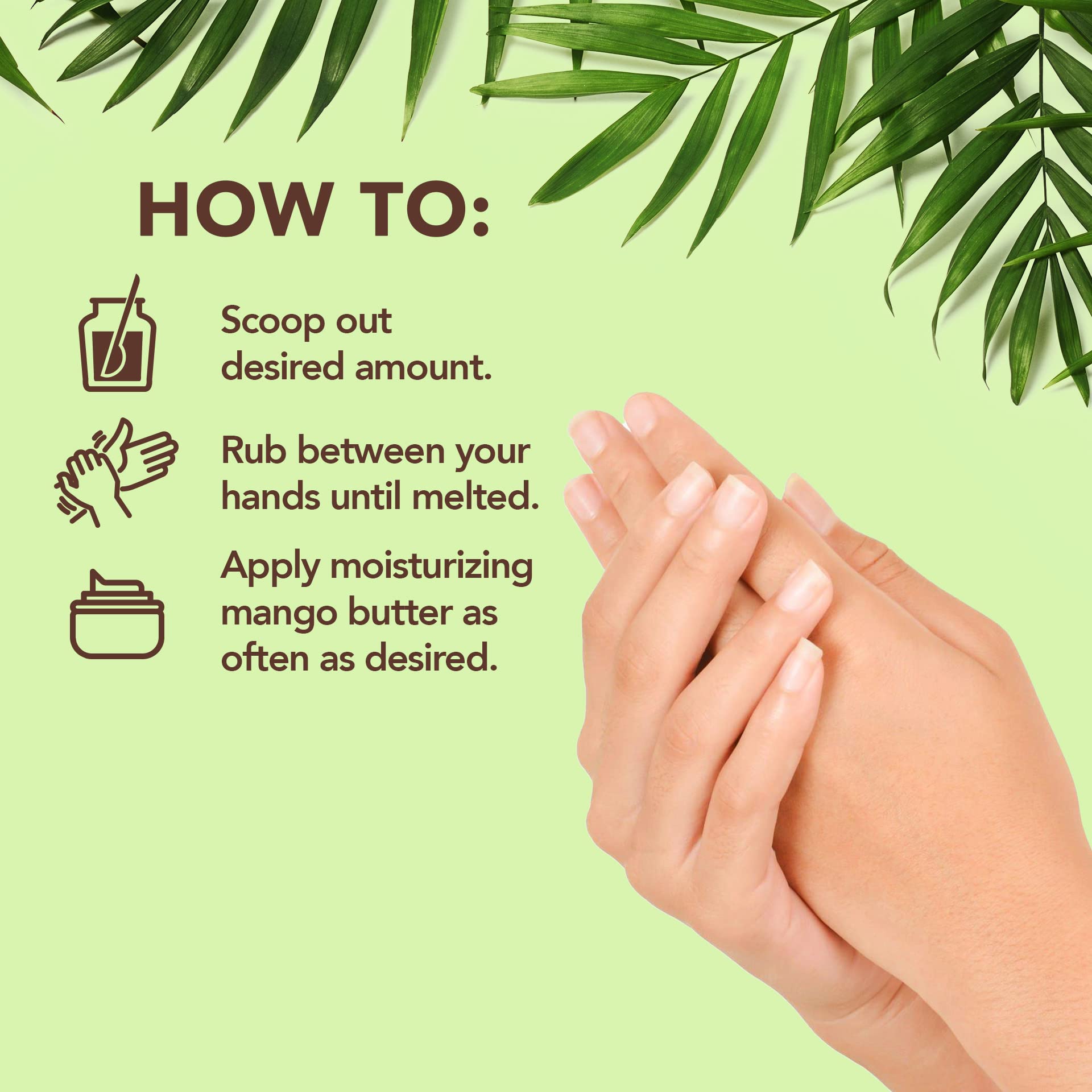 Mango Butter - Raw Unrefined Organic - 100% Pure for Hair and Skin - Smooth and Creamy for DIY Recipes (8 oz)