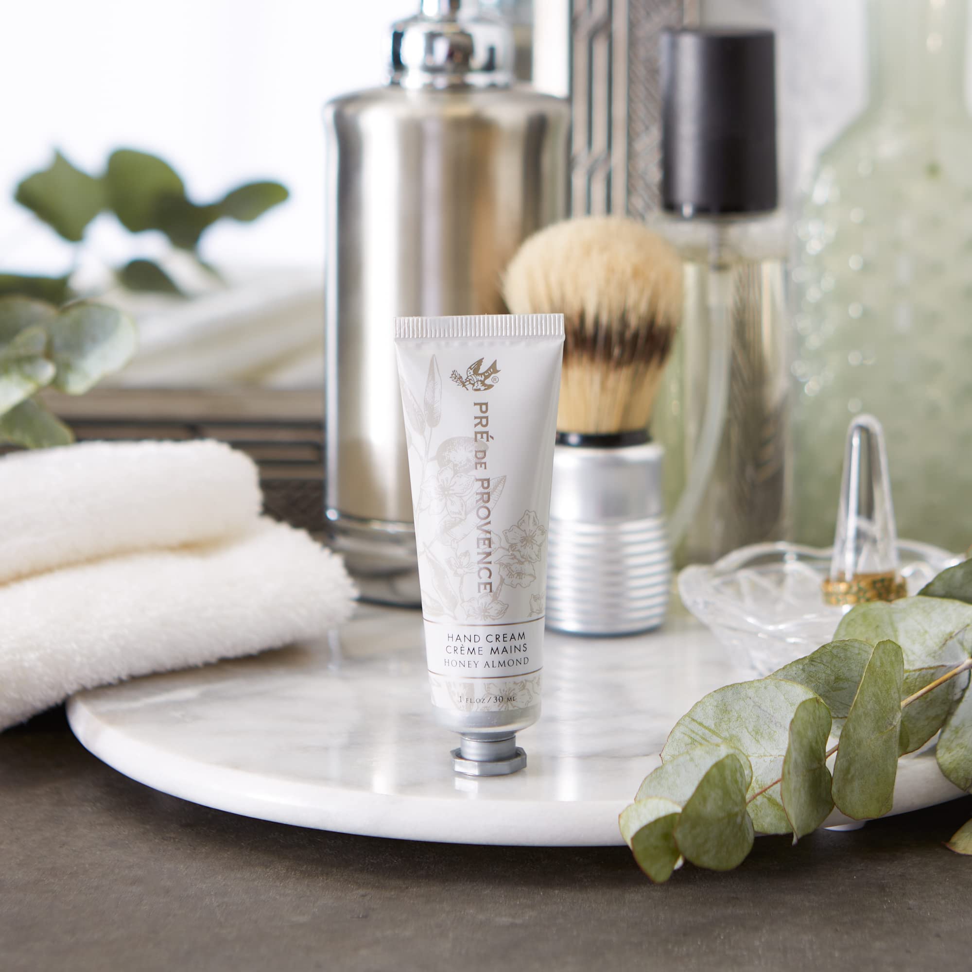 Pre de Provence Collection Shea Butter Enriched Soothing & Moisturizing, Hand Cream, 1 fl oz, Honey Almond