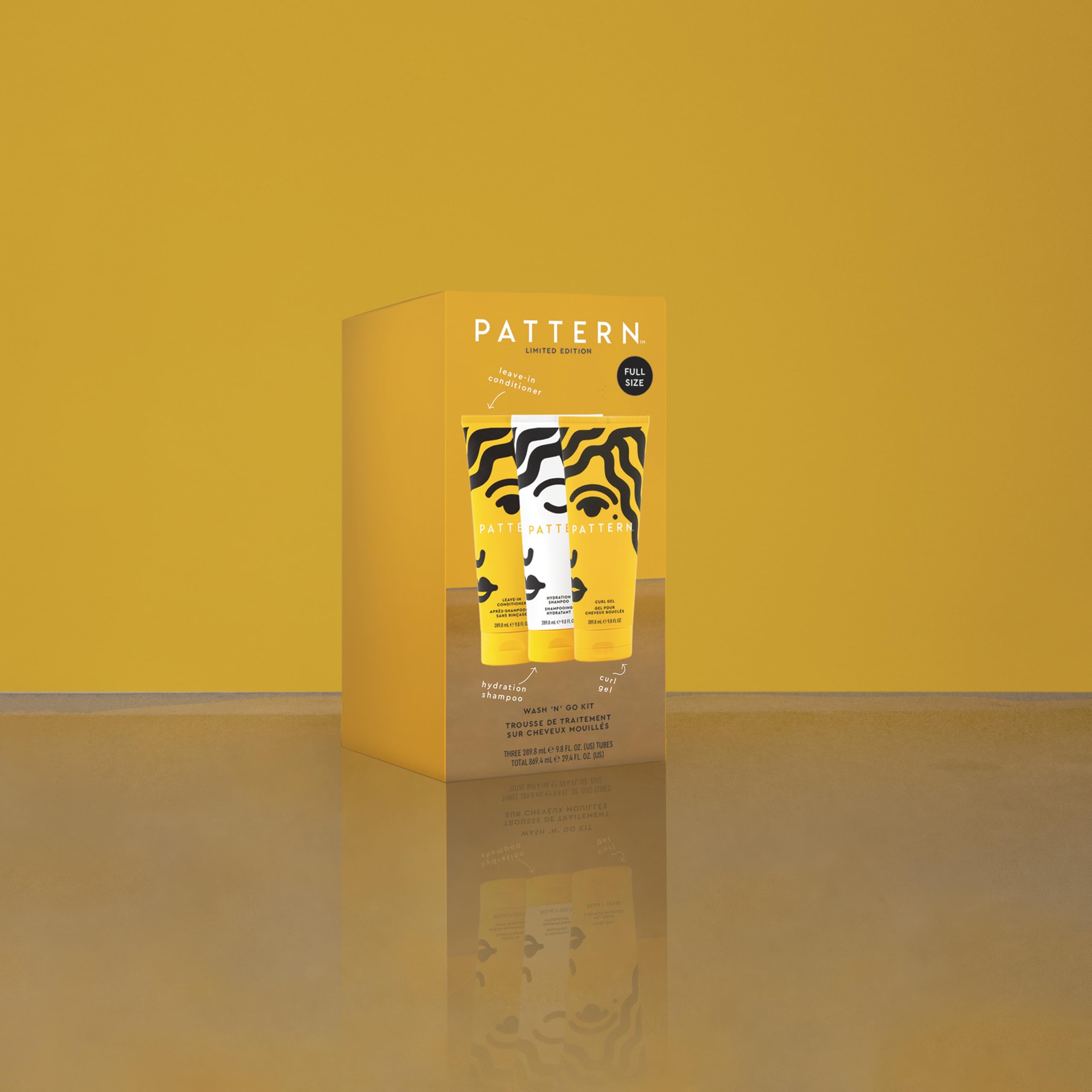 PATTERN Beauty by Tracee Ellis Ross Wash N Go Kit for Curls, Coils & Tight Textures