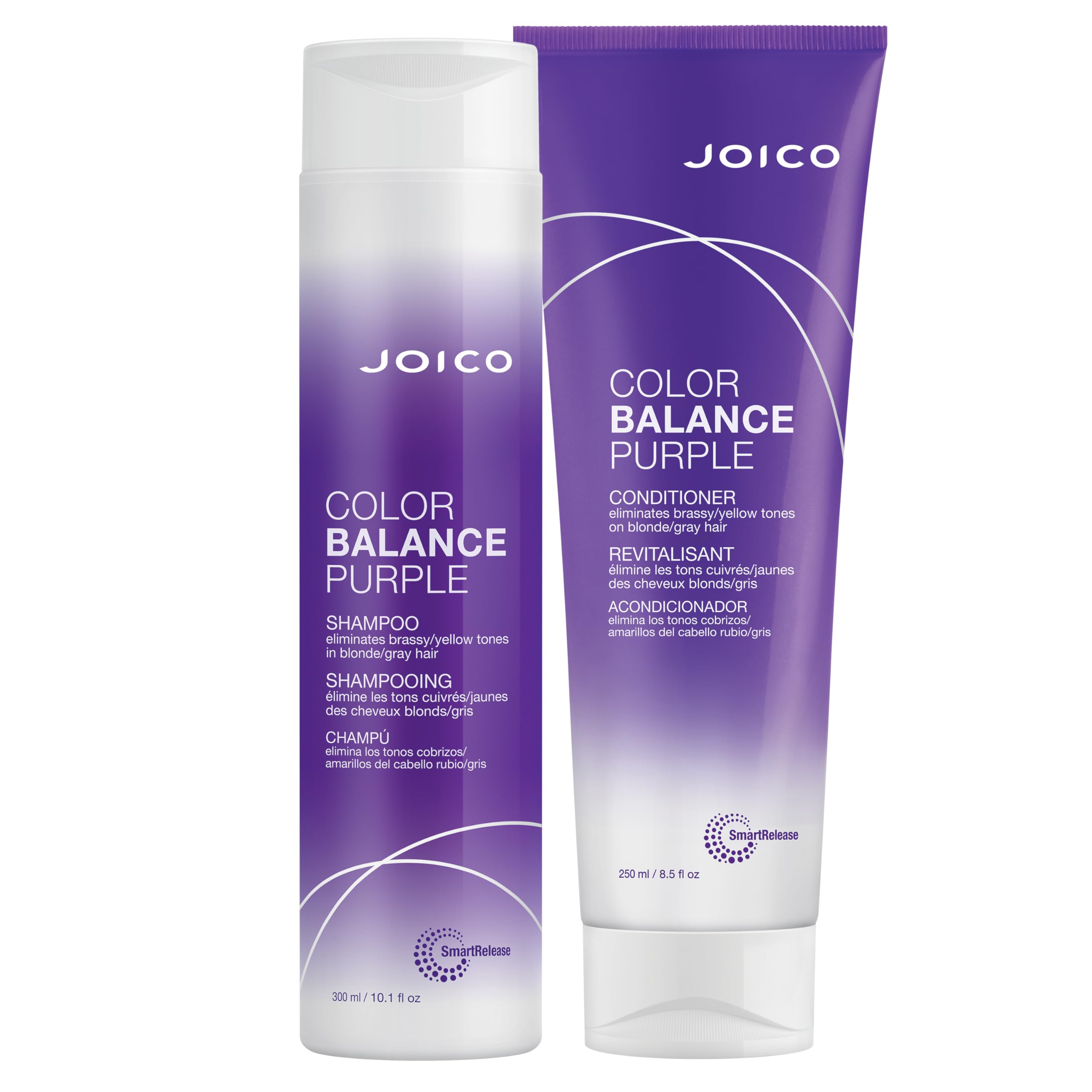 Joico Color Balance Purple Shampoo 10.1 fl oz + Purple Conditioner 10.1 oz Duo