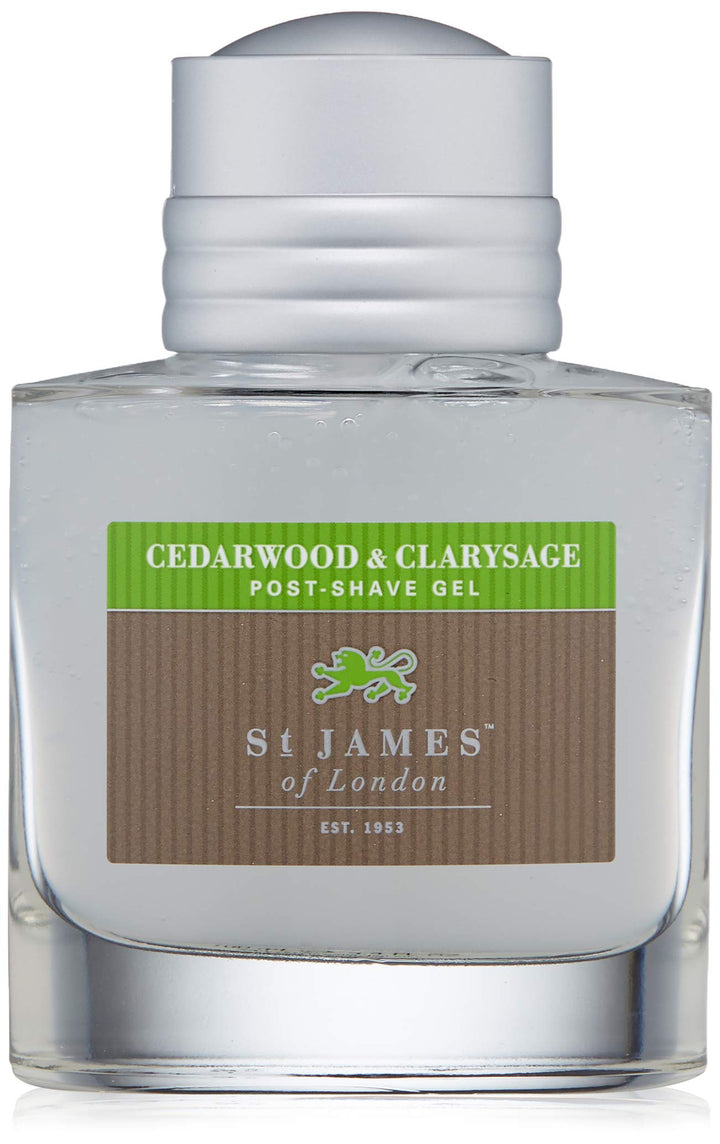 St James of London Cedar wood & Clarysage Post Shave Gel
