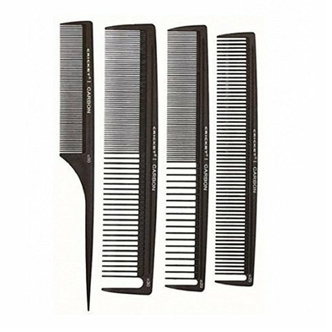 Cricket Stylist Carbon Comb 4 pack