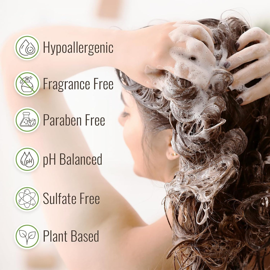 Manuka Honey Shampoo and Conditioner - Soothing Moisturizing Formula for Eczema, Psoriasis, Curly Hair and Color-Safe - All Natural Set