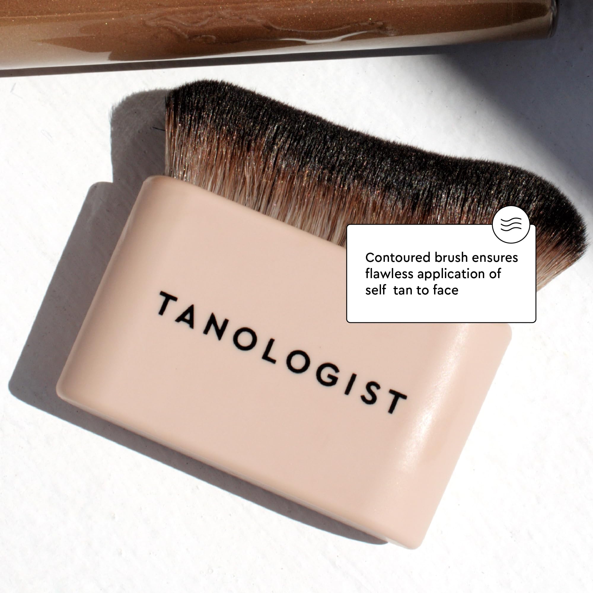 Tanologist KABUKI Face & Body Brush Fake Tan Applicator for an Airbrushed Finish
