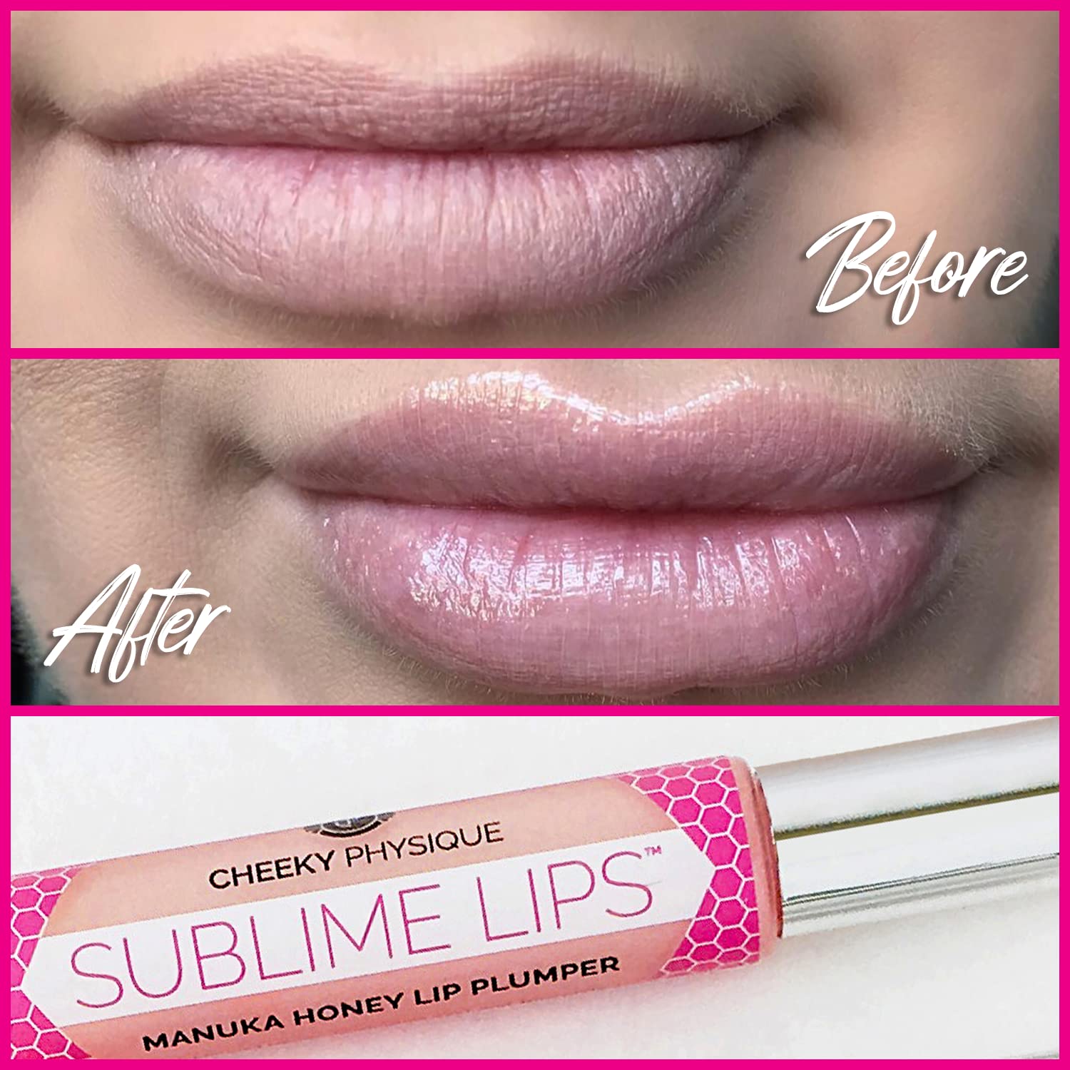 Cheeky Physique Sublime Lips Manuka Honey Lip Plumper
