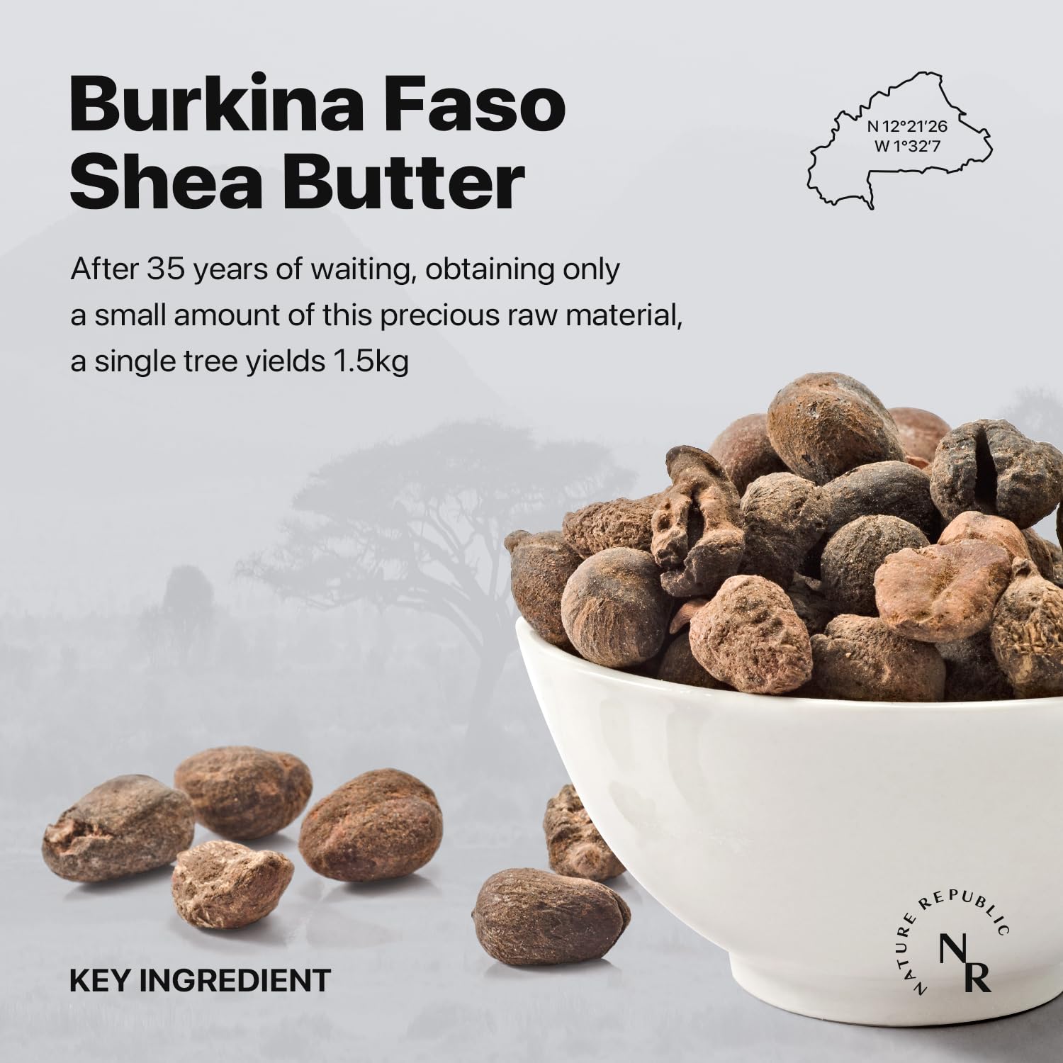 Nature Republic Shea Butter Steam Cream Fresh, 100ml