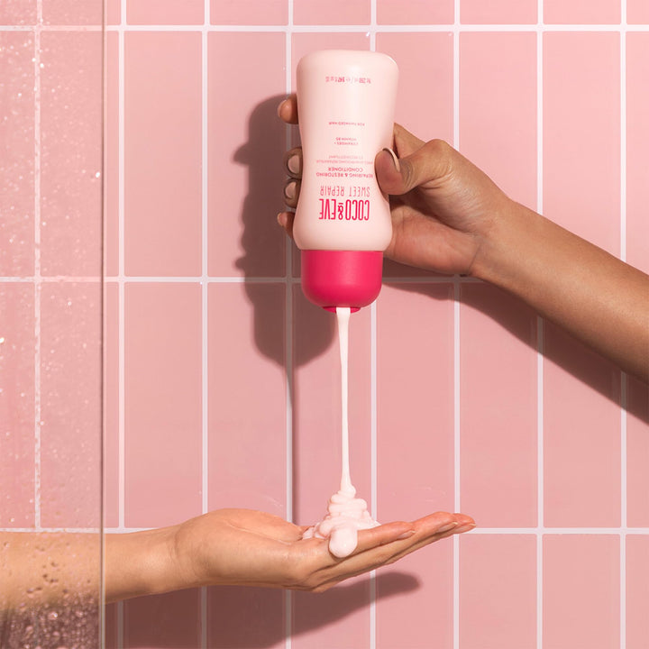 Coco & Eve Repairing & Restoring Conditioner - Repair and Hydrate Dry, Damaged, Color Treated Hair. Anti Breakage & Split Ends, Strengthens Weak Hair Bond and Texture. For All Hair Types (9.47 Fl Oz)