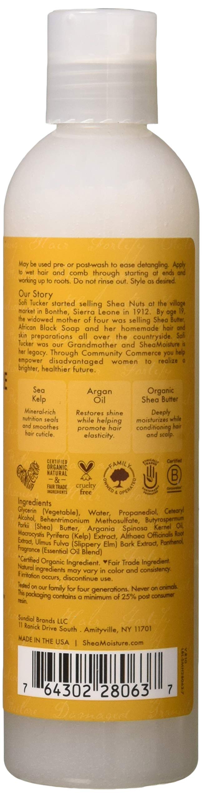 SheaMoisture 8 oz Raw Shea Butter Extra-Moisture Detangler