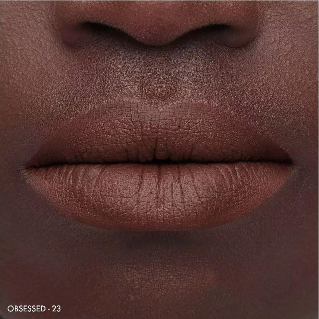 SEPHORA Collection Matte Velvet Lipstick 23 Obsessed (Brown) - 3.5 g / 0.12 oz