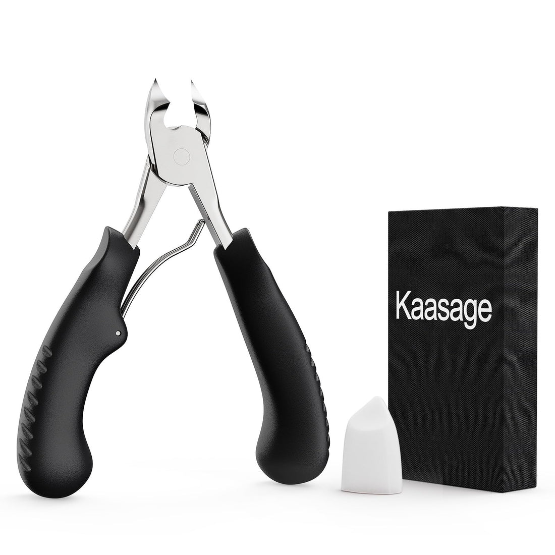 Kaasage Professional Toenail Clippers | Treatment Thick or Ingrown Toe Nails, Heavy Duty Soft Grip Podiatrist Tool For Men & Seniors | Use for Family and Medical (KMP1)