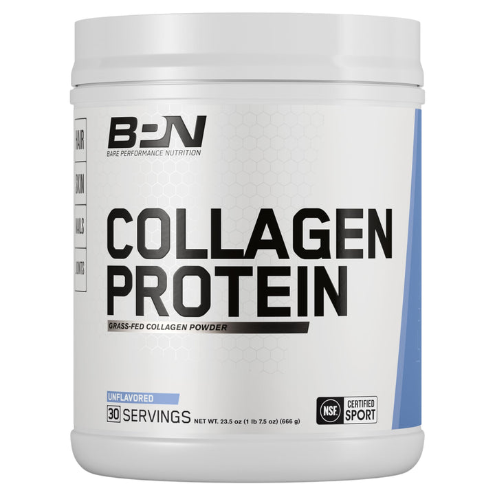 BARE PERFORMANCE NUTRITION, BPN Collagen Protein, Grass-Fed Bovine Collagen Peptides, Unflavored
