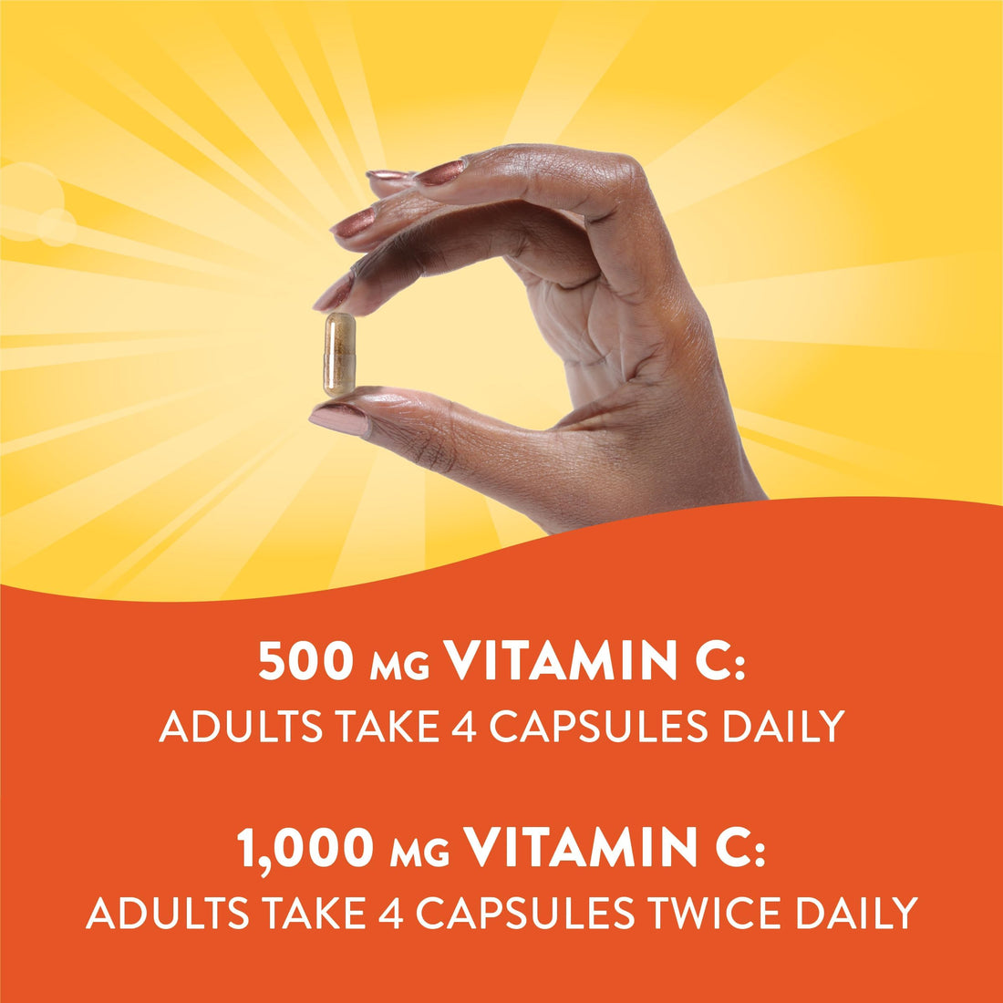 Nature's Way Alive! Vitamin C Supplement with Organic Acerola, Immune Support*, 120 Capsules