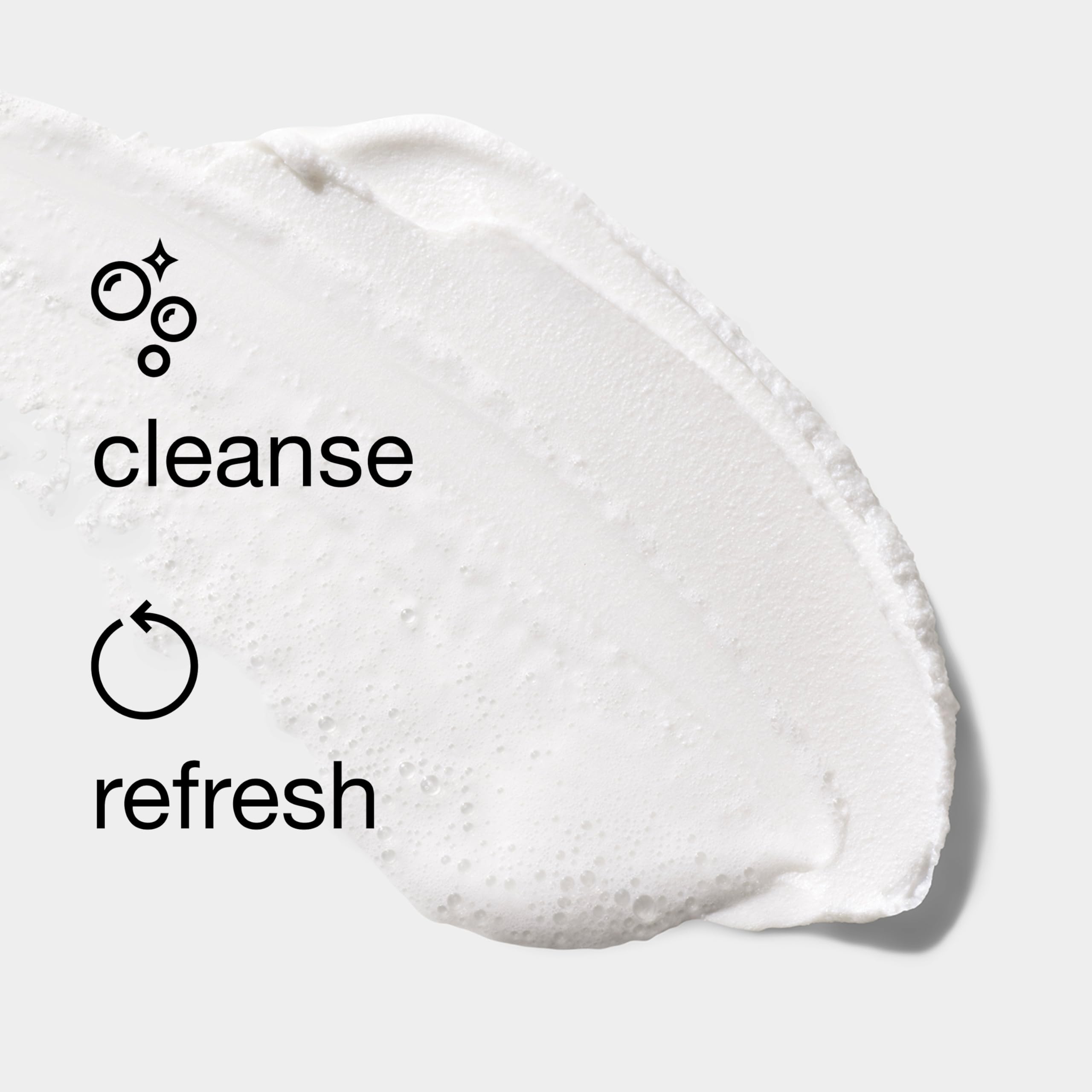 Clinique All About Clean Foaming Face Wash With Hyaluronic Acid + Glycerin For Very Dry to Dry Combination Skin Types, 5 Fl Oz